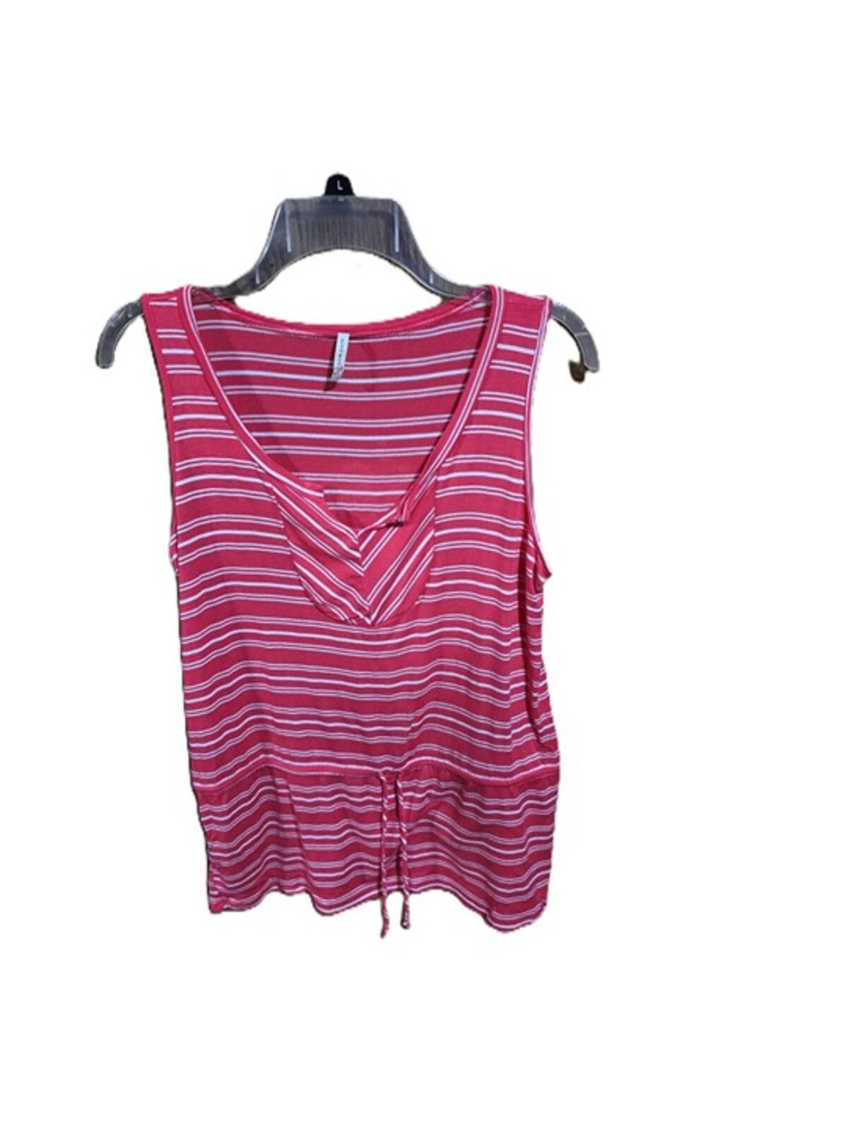 Other Olivia Moon Orange & White Sleeveless Top Size M / US 6-8 / IT 42-44 - 1 Thumbnail