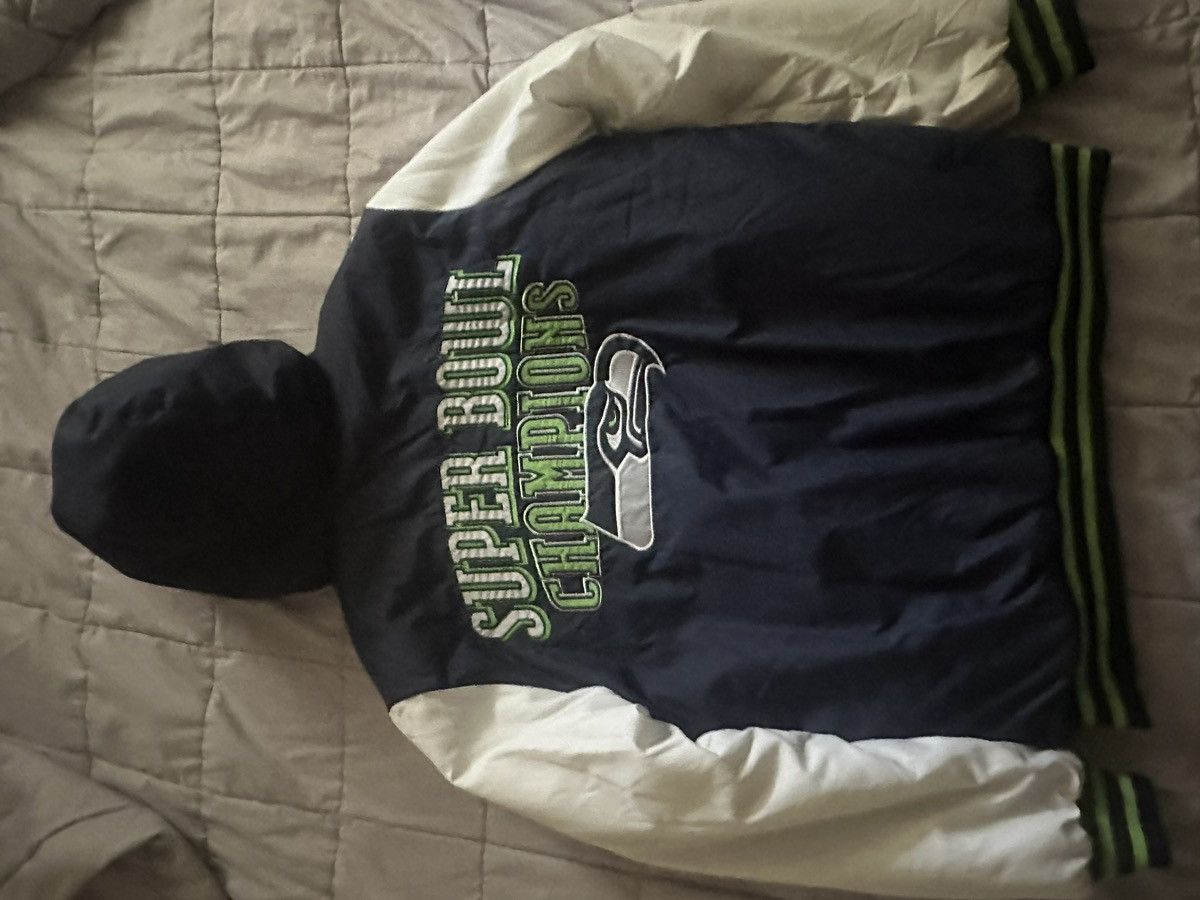 NFL Seattle Seahawks Super Bowl Champions Coat Size US L / EU 52-54 / 3 - 2 Thumbnail