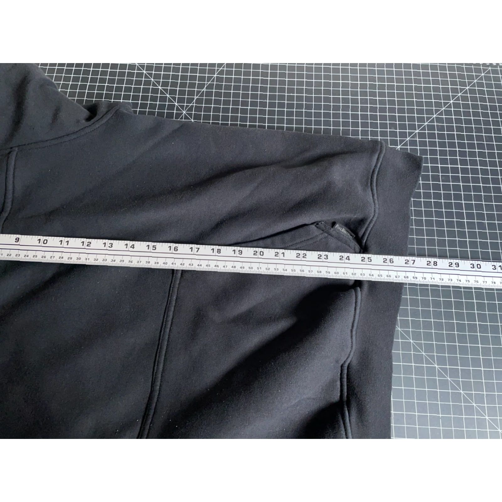 Vintage FiveBrother Hoodie Men 2XL Black Heavyweight Pullover Crew Neck Drawstring Pockets Size US XXL / EU 58 / 5 - 6 Thumbnail