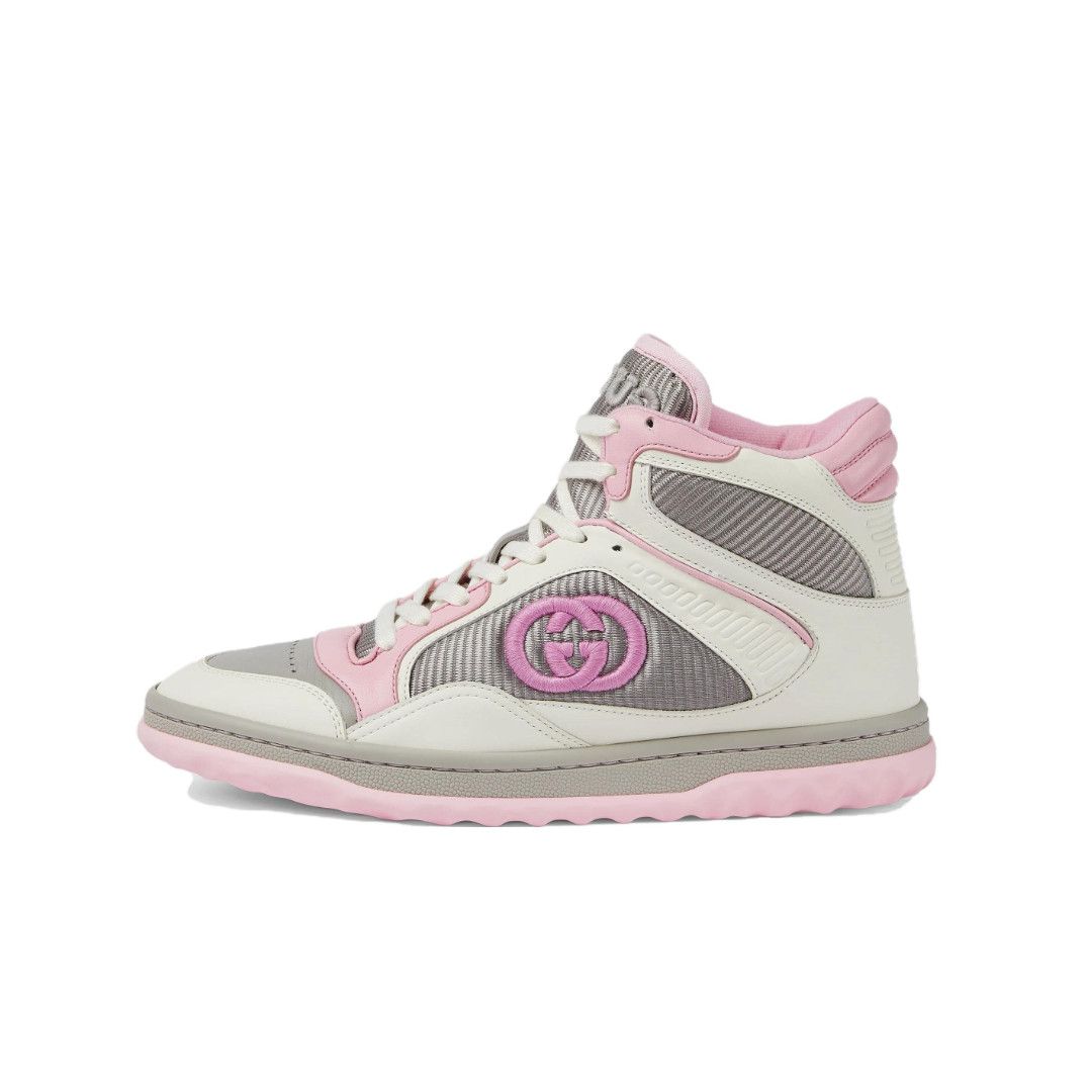 Gucci o1s1wg110225 Hi-Top Sneakers in Multicolor Size US 5 / IT 35 - 1 Thumbnail