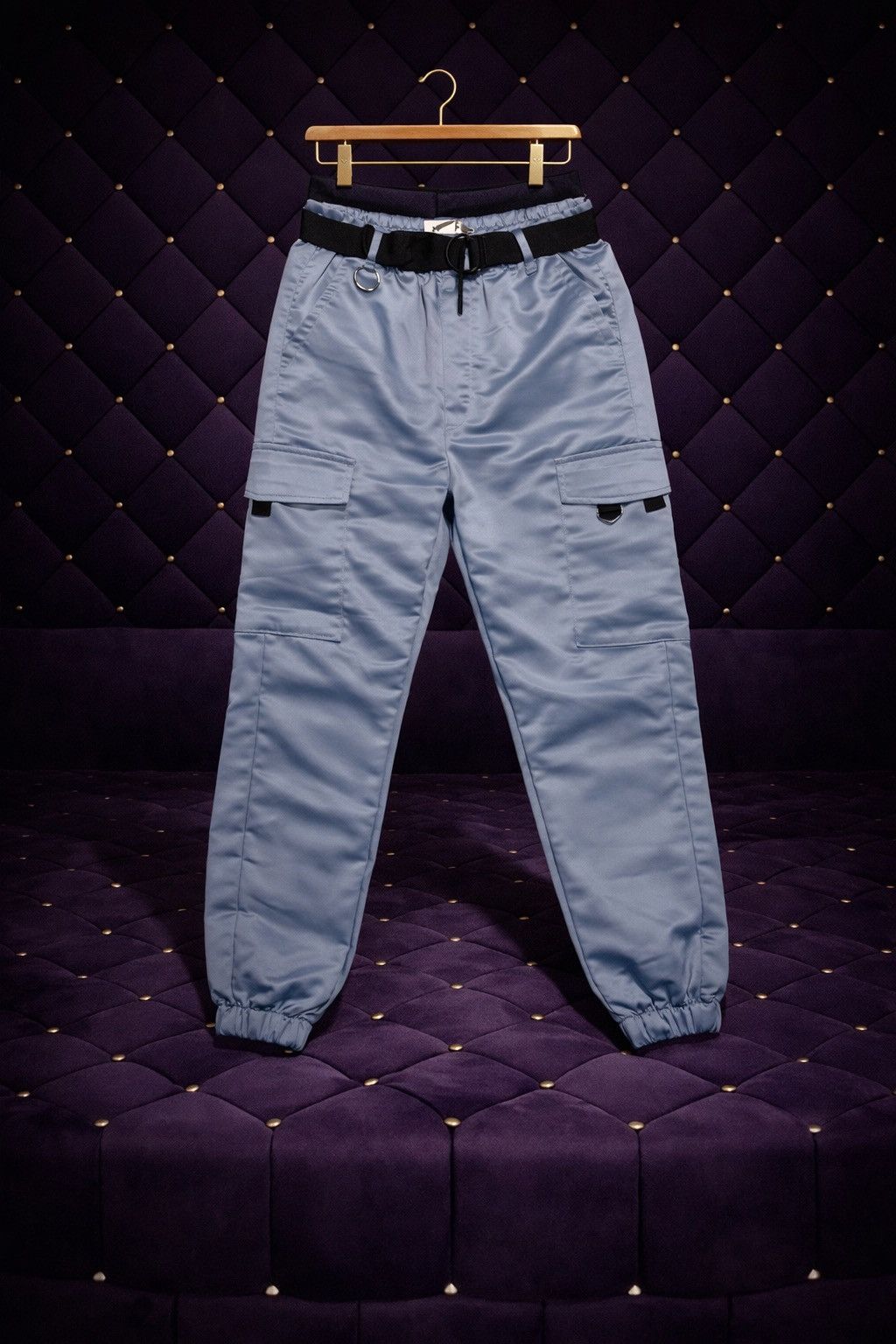 Other GREY CARGO POCKET UTILITY JOGGER PANTS Size US 32 / EU 48 - 1 Preview