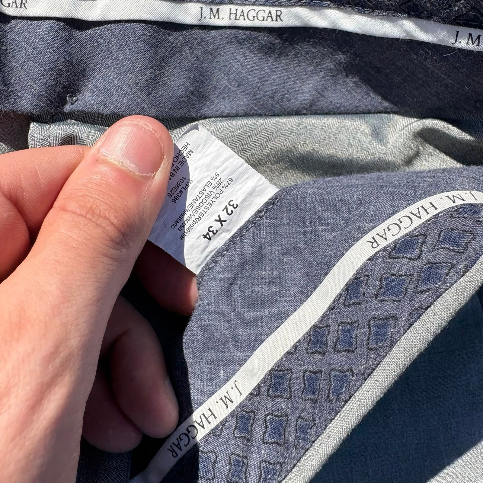 Haggar Grey dress pants Size US 32 / EU 48 - 6 Thumbnail