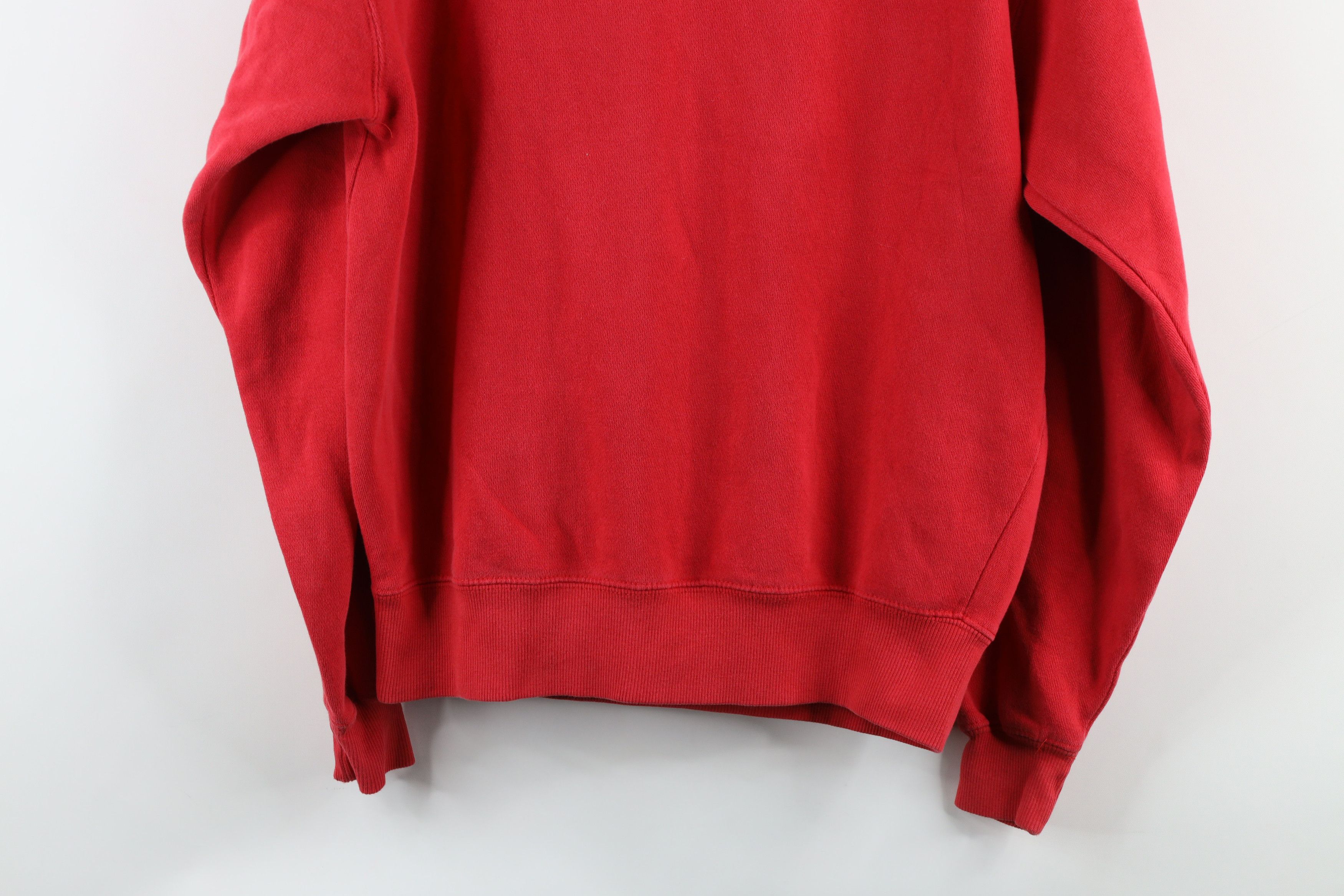 Vintage Vintage 90s Out Script Ohio State University Sweatshirt Red Size US M / EU 48-50 / 2 - 10 Thumbnail