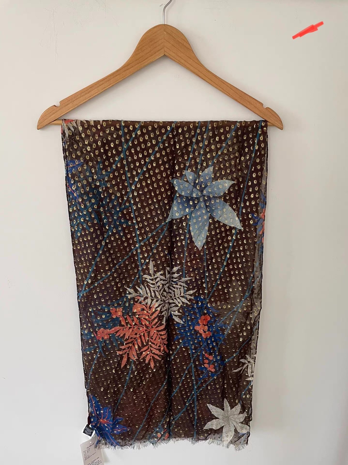 Missoni Missoni Printed Silk Scarves Ｑ21 Size ONE SIZE - 2 Thumbnail