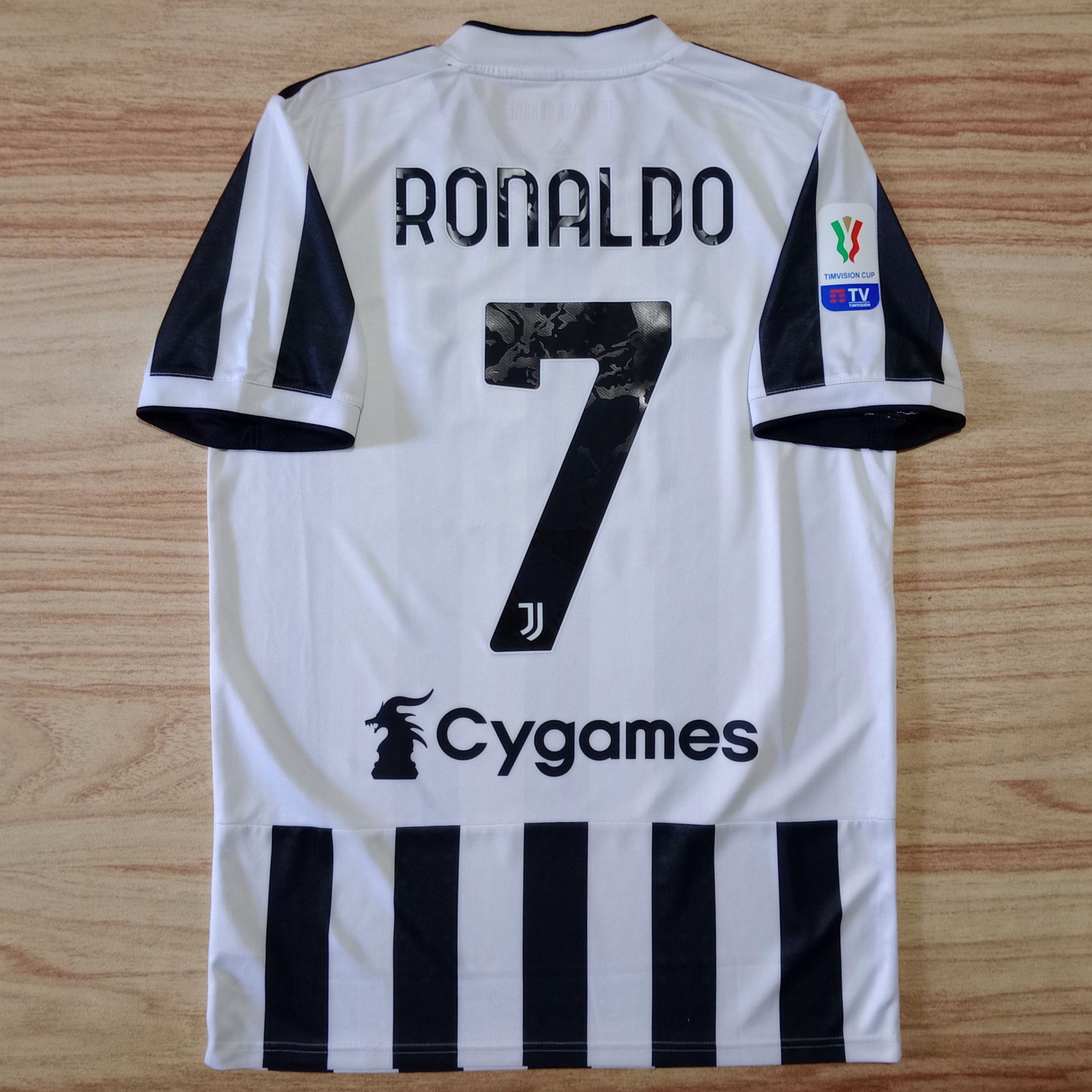 Adidas Juventus Final Coppa Italia 2021 Jersey Cristiano Ronaldo 7 Size US M / EU 48-50 / 2 - 2 Thumbnail