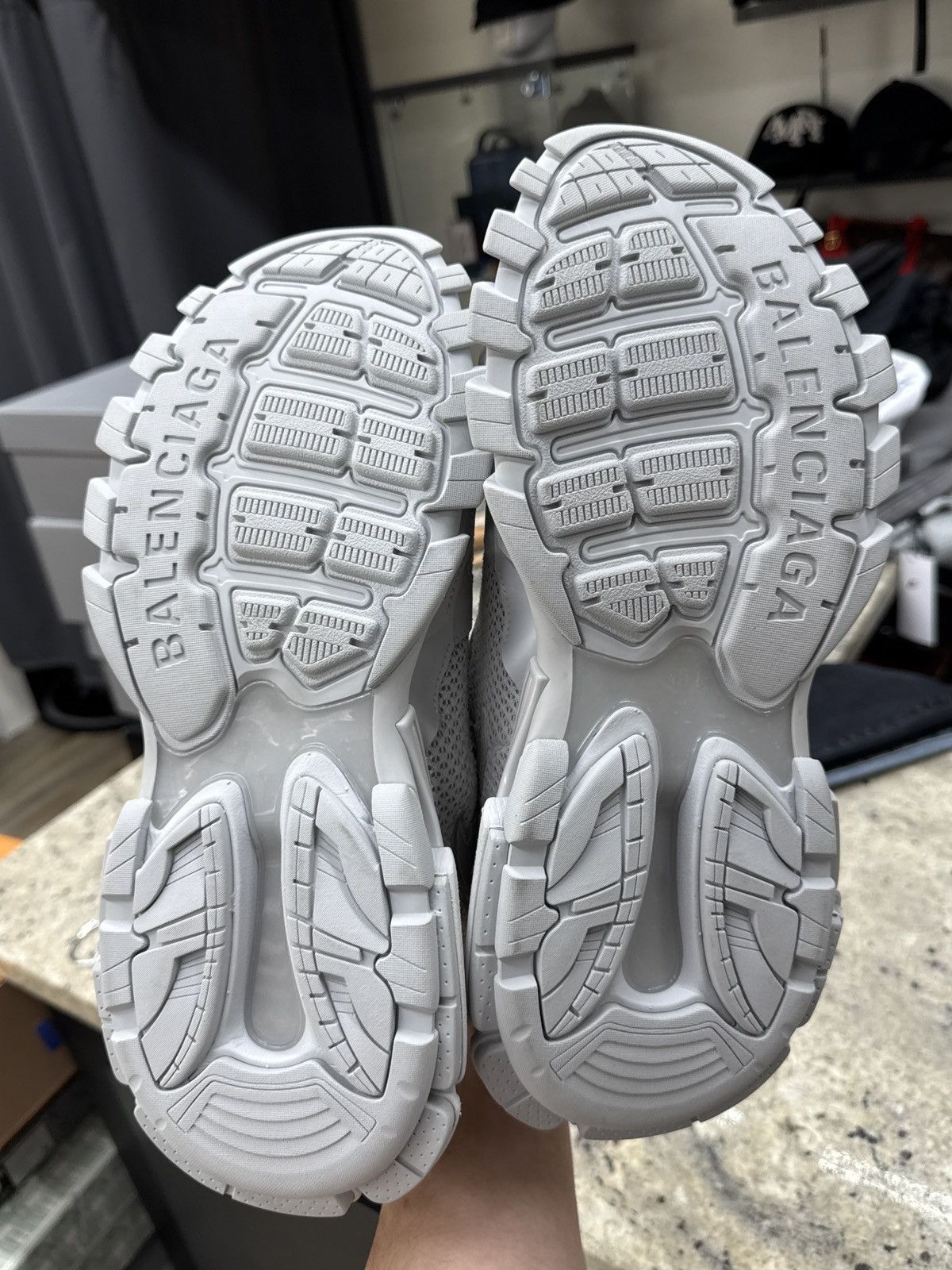 Balenciaga Balenciaga White Runners Size US 13 / EU 46 - 5 Thumbnail