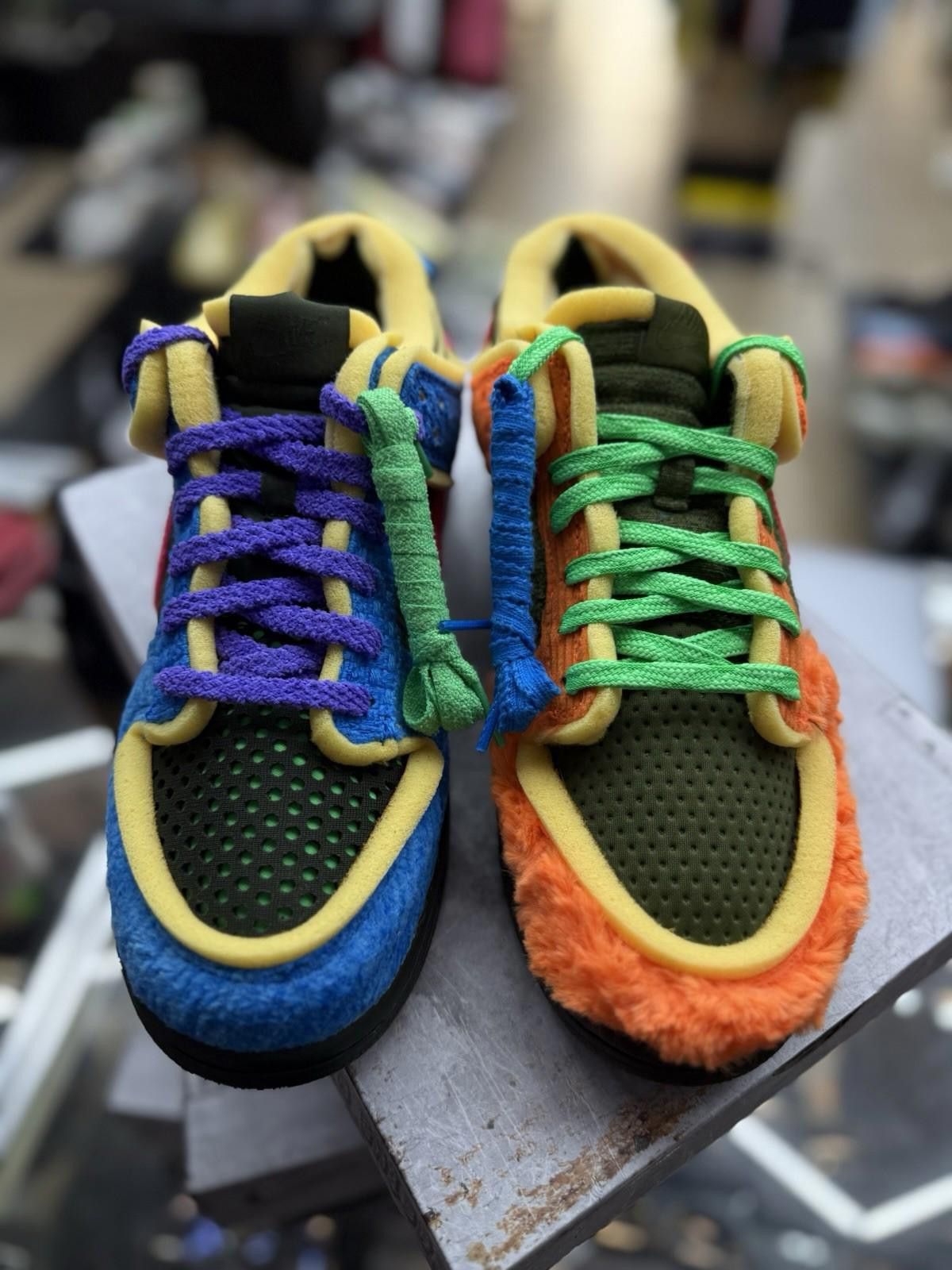 Nike Nike Cactus Plant Flea Market x Dunk Swamp Sponge Blue 9.5 Size US 9.5 / EU 42-43 - 7 Thumbnail