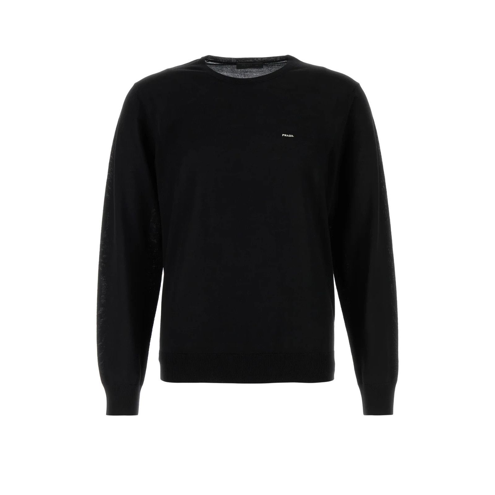 Prada PRADA Black Wool Sweater New/Authentic (Men's size:54;) Size US L / EU 52-54 / 3 - 1 Thumbnail