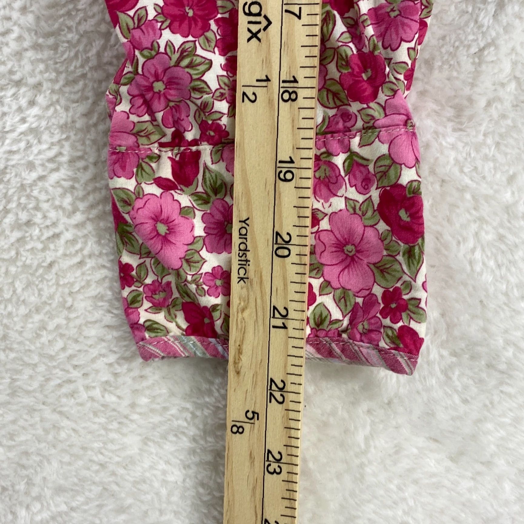 Pinko Caribbean Joe Shirt Womens Petite Large PL Pink Floral Button Up Long Sleeve Size L / US 10 / IT 46 - 3 Thumbnail