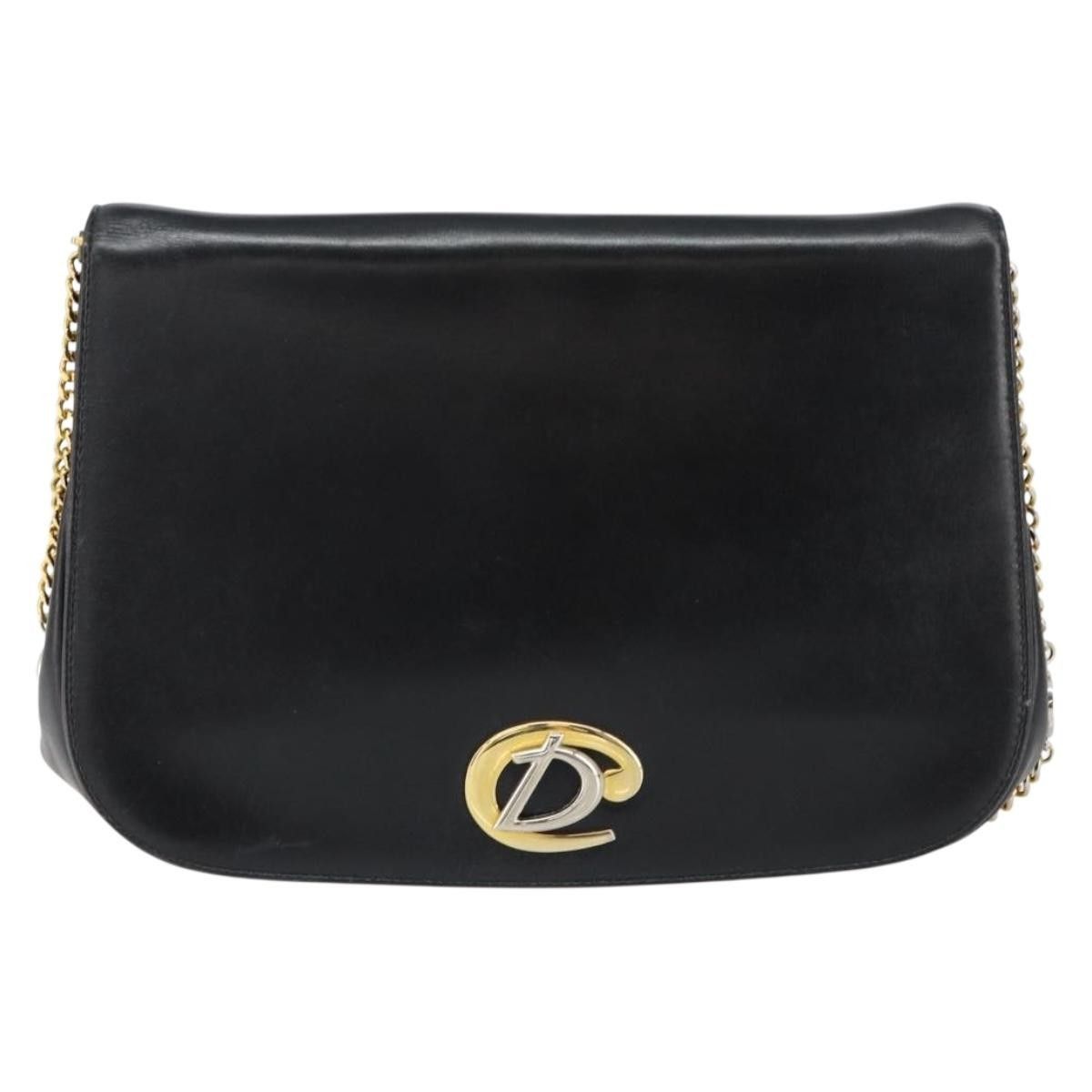 Dior Christian Dior Vintage Chain Flap Leather Size ONE SIZE - 1 Thumbnail