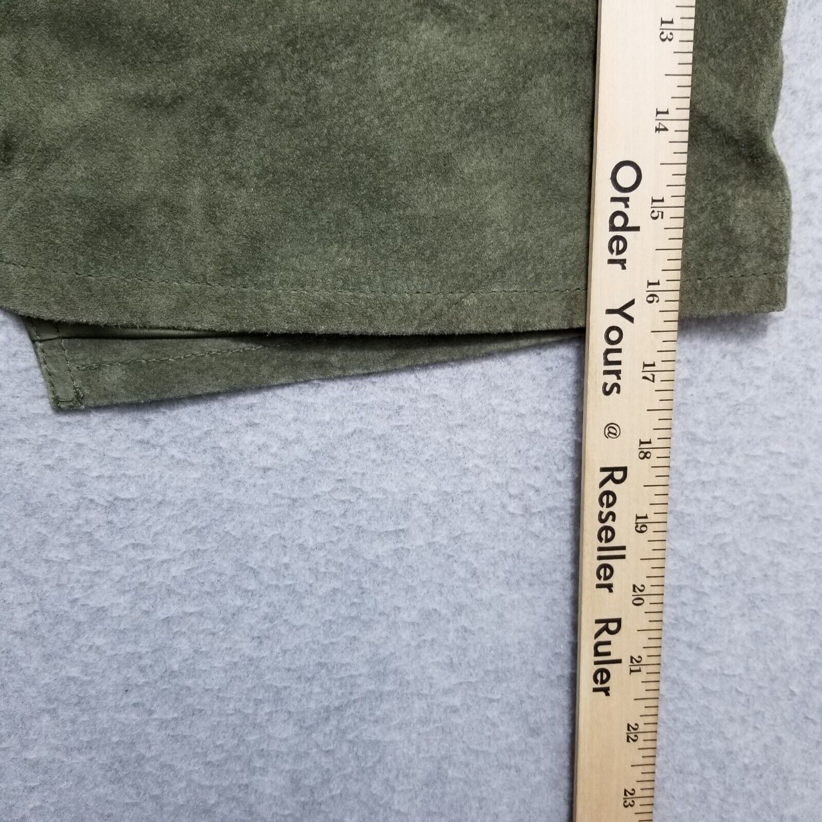BLANKNYC BlankNYC Mini Skirt Womens 29 Green Pockets Zip 31x16 Size 29" - 8 Thumbnail