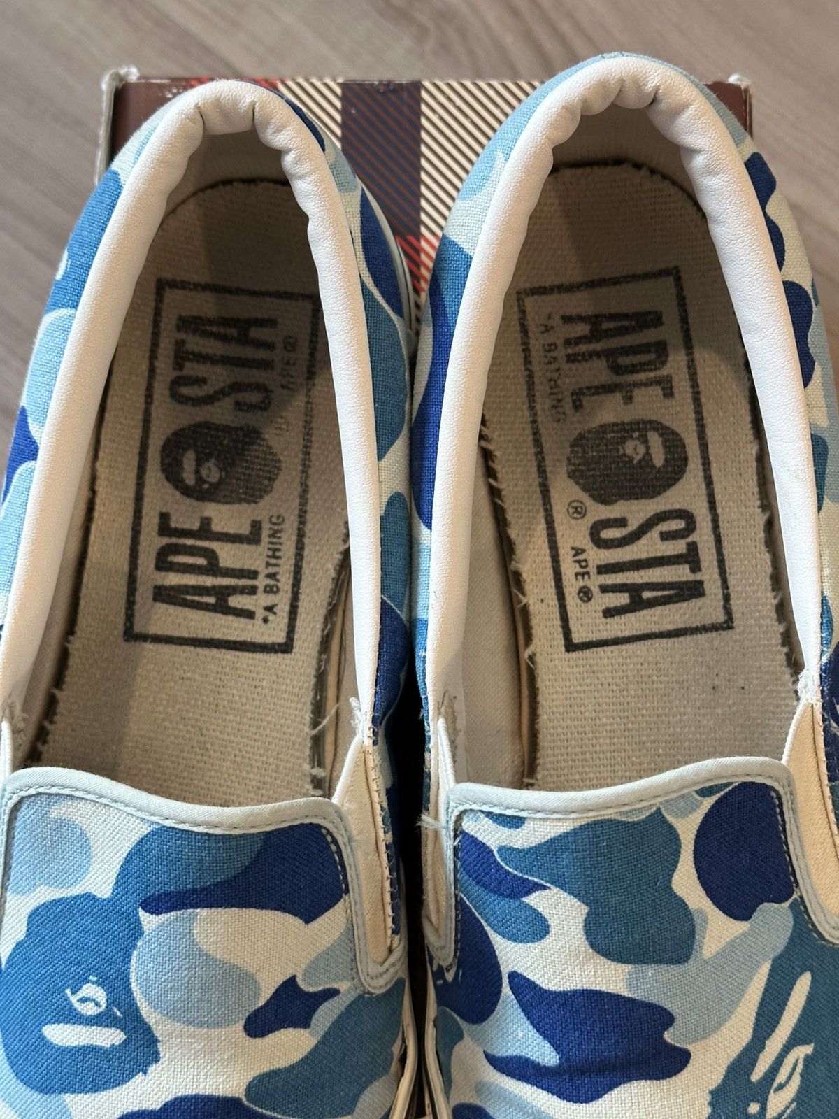 Bape Bape Yank Sta ABC Camo (Blue) Size 9.5 Size US 9.5 / EU 42-43 - 7 Thumbnail