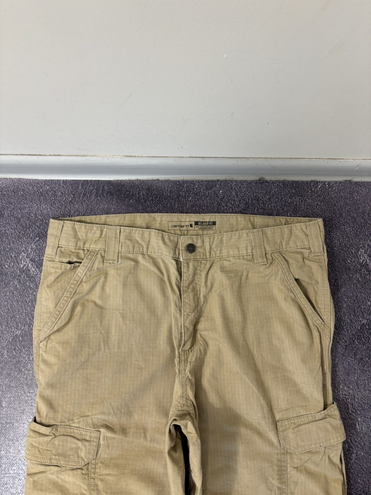 Carhartt Vintage Carhartt Relaxed Fit Utility Hype Baggy Cargo Pants Size US 38 / EU 54 - 16 Thumbnail