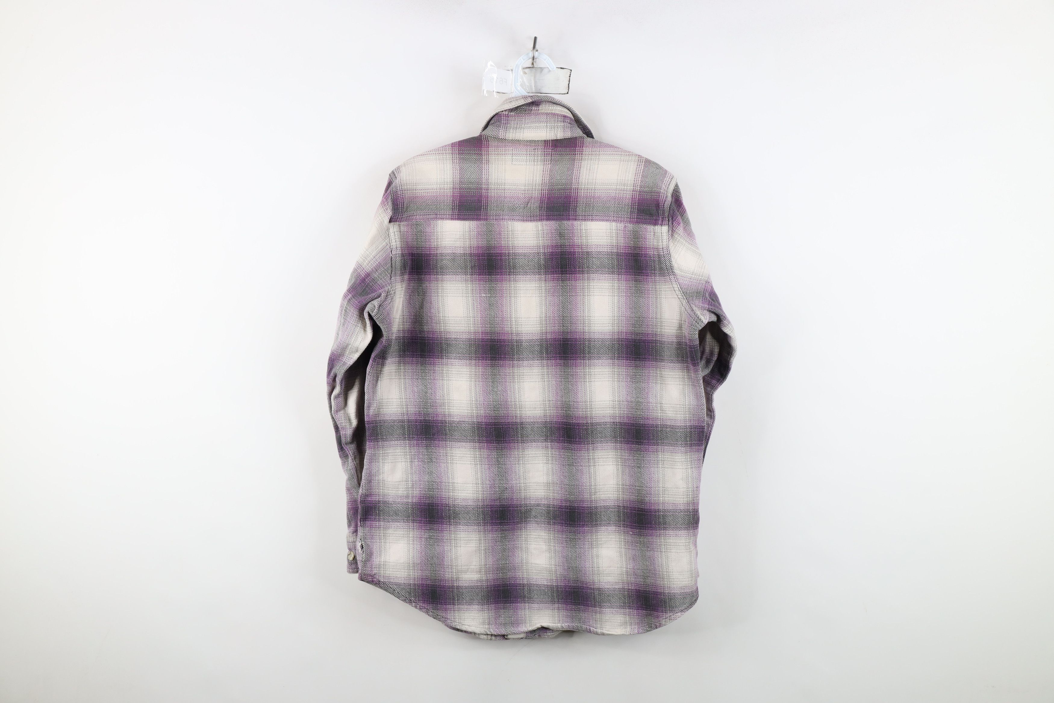 Vintage Vintage 90s Streetwear Heavyweight Flannel Button Shirt Size US M / EU 48-50 / 2 - 12 Thumbnail