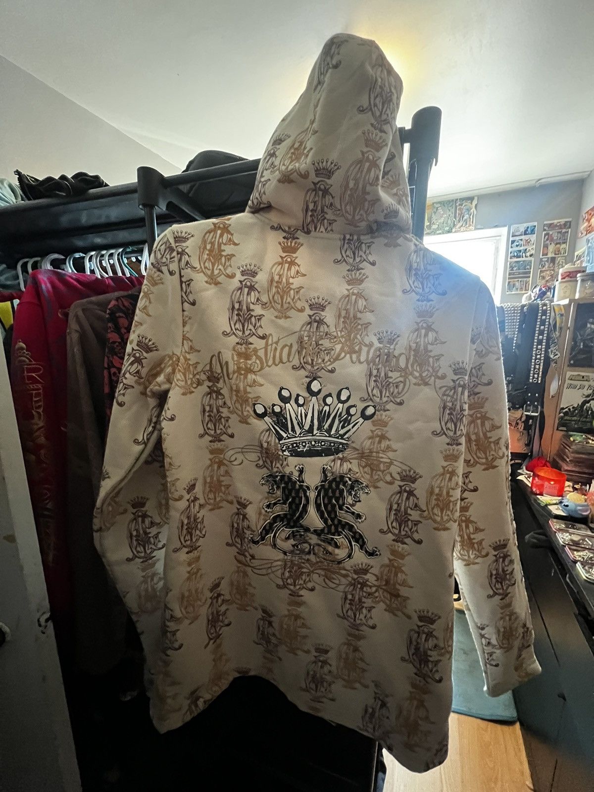 Christian Audigier × Ed Hardy × Vintage Christian Audigier “Panther” Zip up NWT Size S / US 4 / IT 40 - 3 Thumbnail