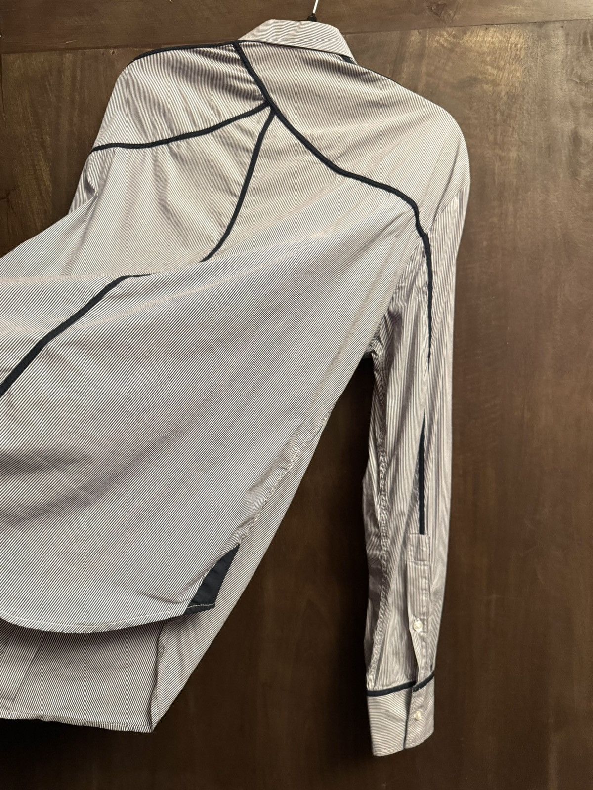 Dirk Bikkembergs Dirk Bikkembergs vintage slim shirt xl Size US XL / EU 56 / 4 - 6 Thumbnail