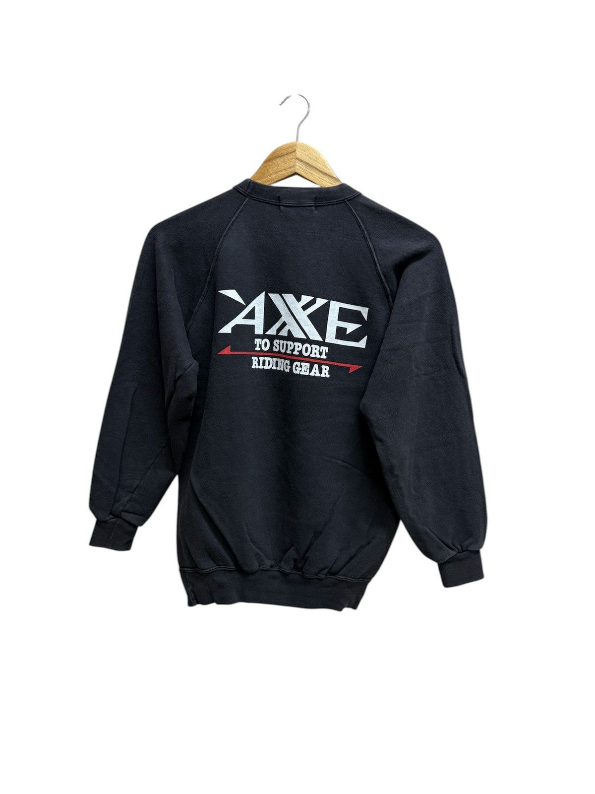 Sports Specialties Vintage AXE to support riding gear motorsports sweatshirt Size US S / EU 44-46 / 1 - 1 Thumbnail