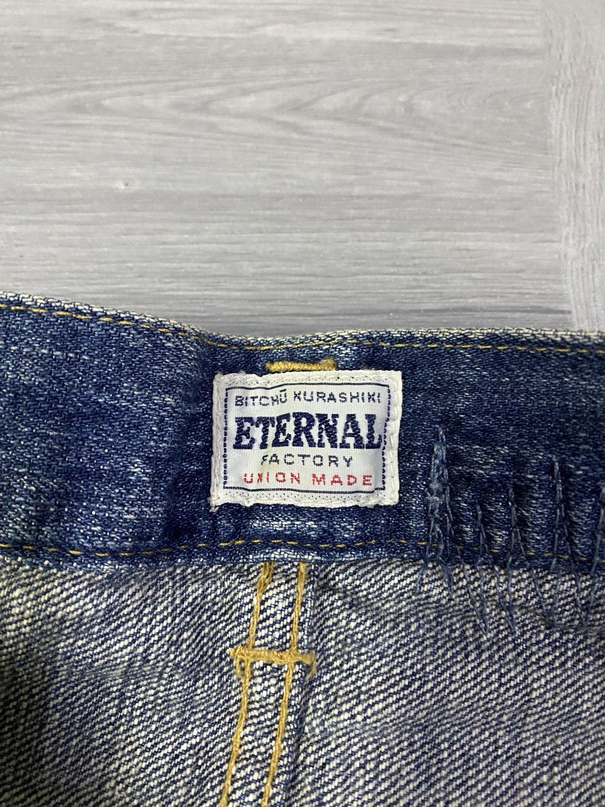 Japanese Brand Designer Eternal Japan Distresed Denim Size US 30 / EU 46 - 12 Thumbnail