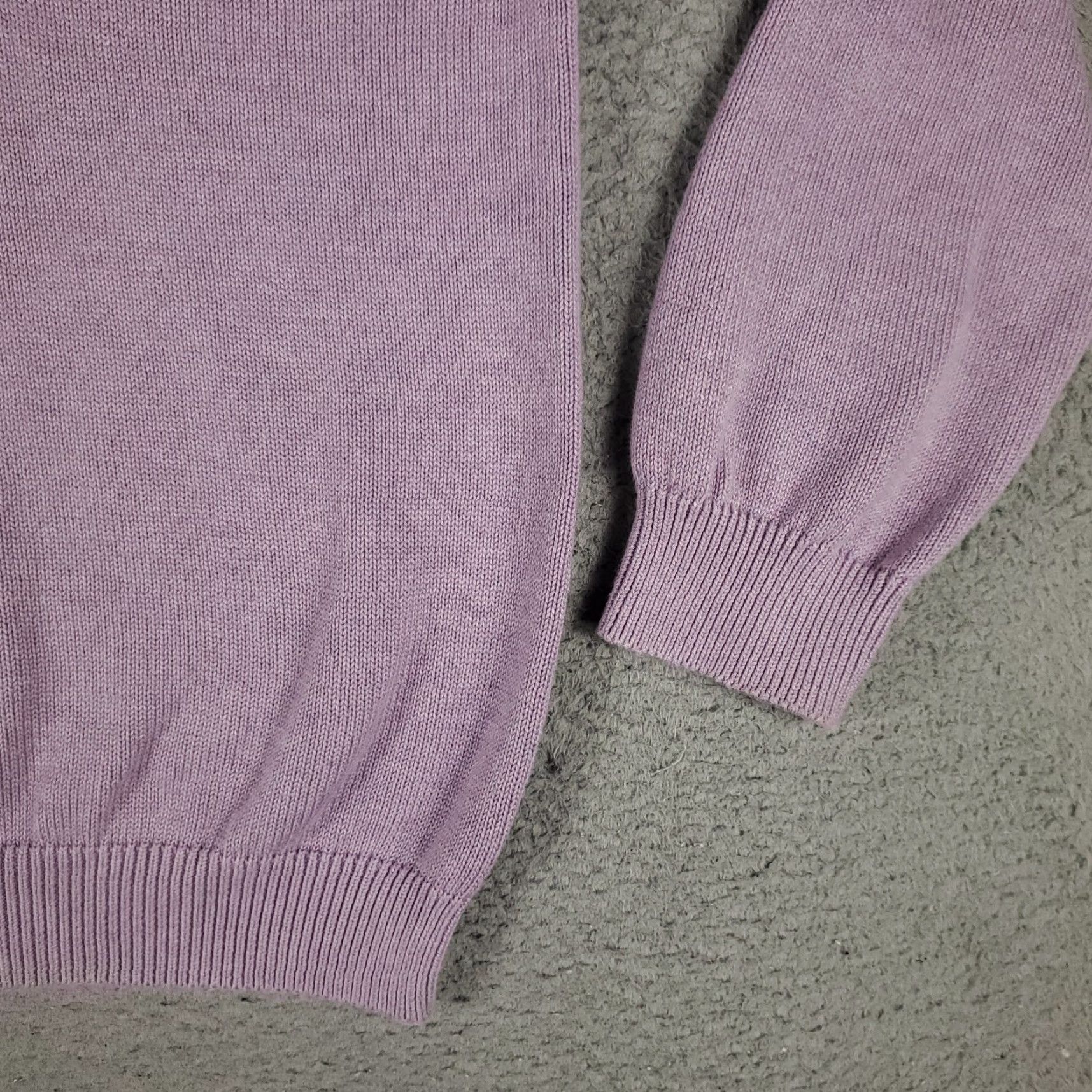 Brooks Brothers Brooks Brothers Sweater Mens XL Purple V-Neck Pullover Knit Cotton Wool Size US XL / EU 56 / 4 - 5 Thumbnail