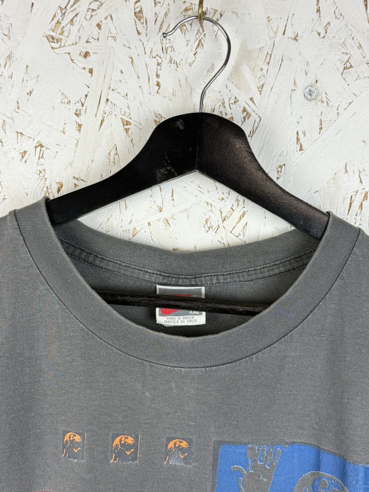 Nike 90s Nike Air Jordan #23 Retro Faded T-Shirt Grey XXL Size US XXL / EU 58 / 5 - 6 Thumbnail