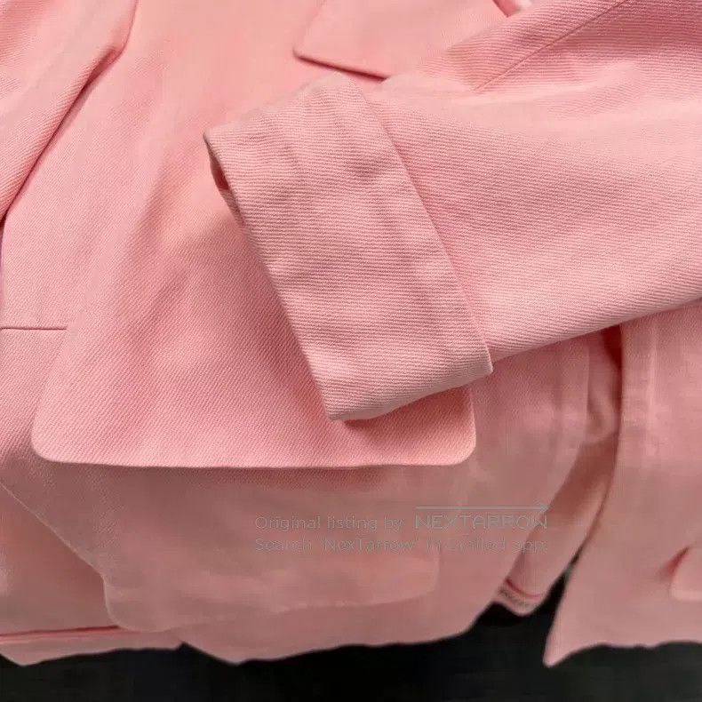 Chanel Chanel Pink denim jacket Size S / US 4 / IT 40 - 8 Thumbnail