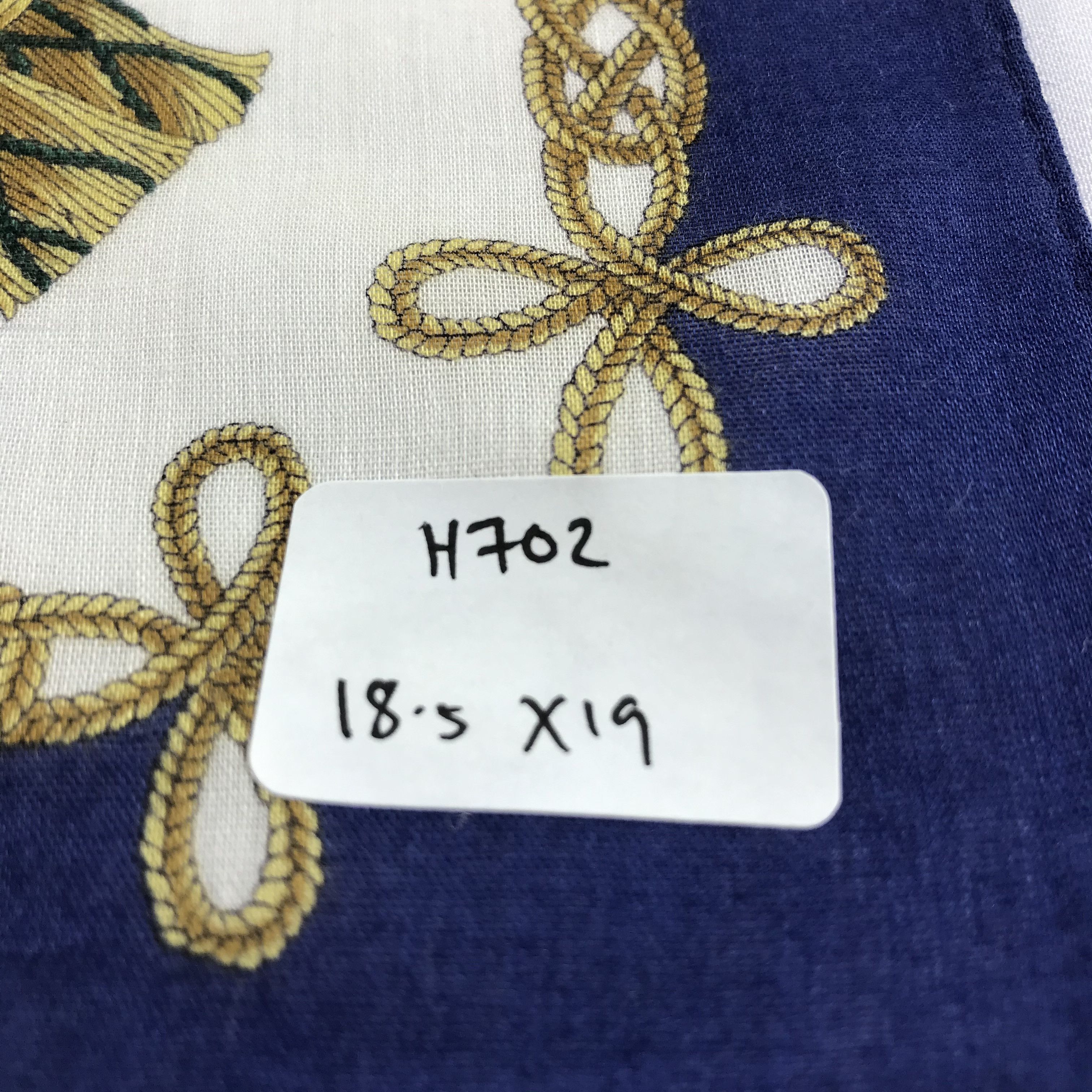Celine Celine Luxury Handkerchief Neckerchief Bandana H702 Size ONE SIZE - 5 Thumbnail