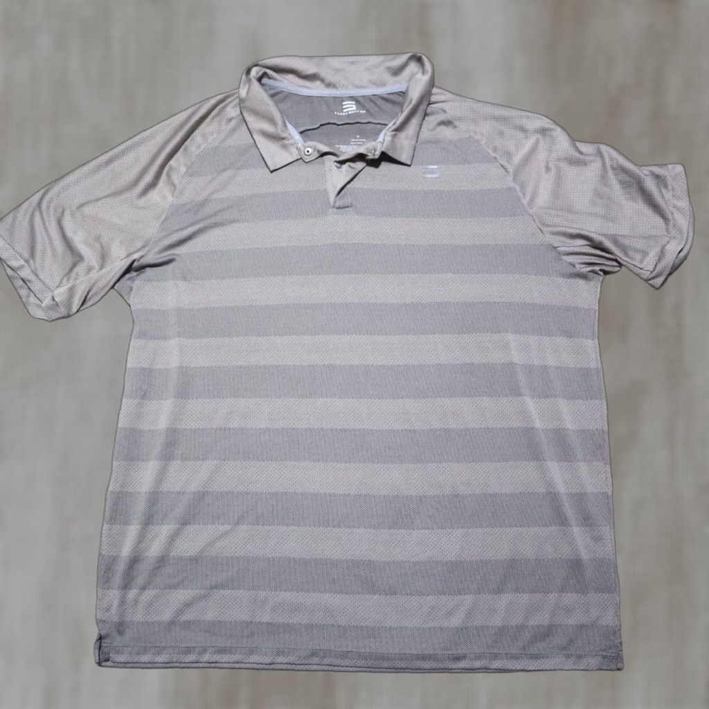 Vintage Three Sixty Six Polo Shirt Mens XL Gray Lightweight Regular Fit Size US XL / EU 56 / 4 - 1 Thumbnail