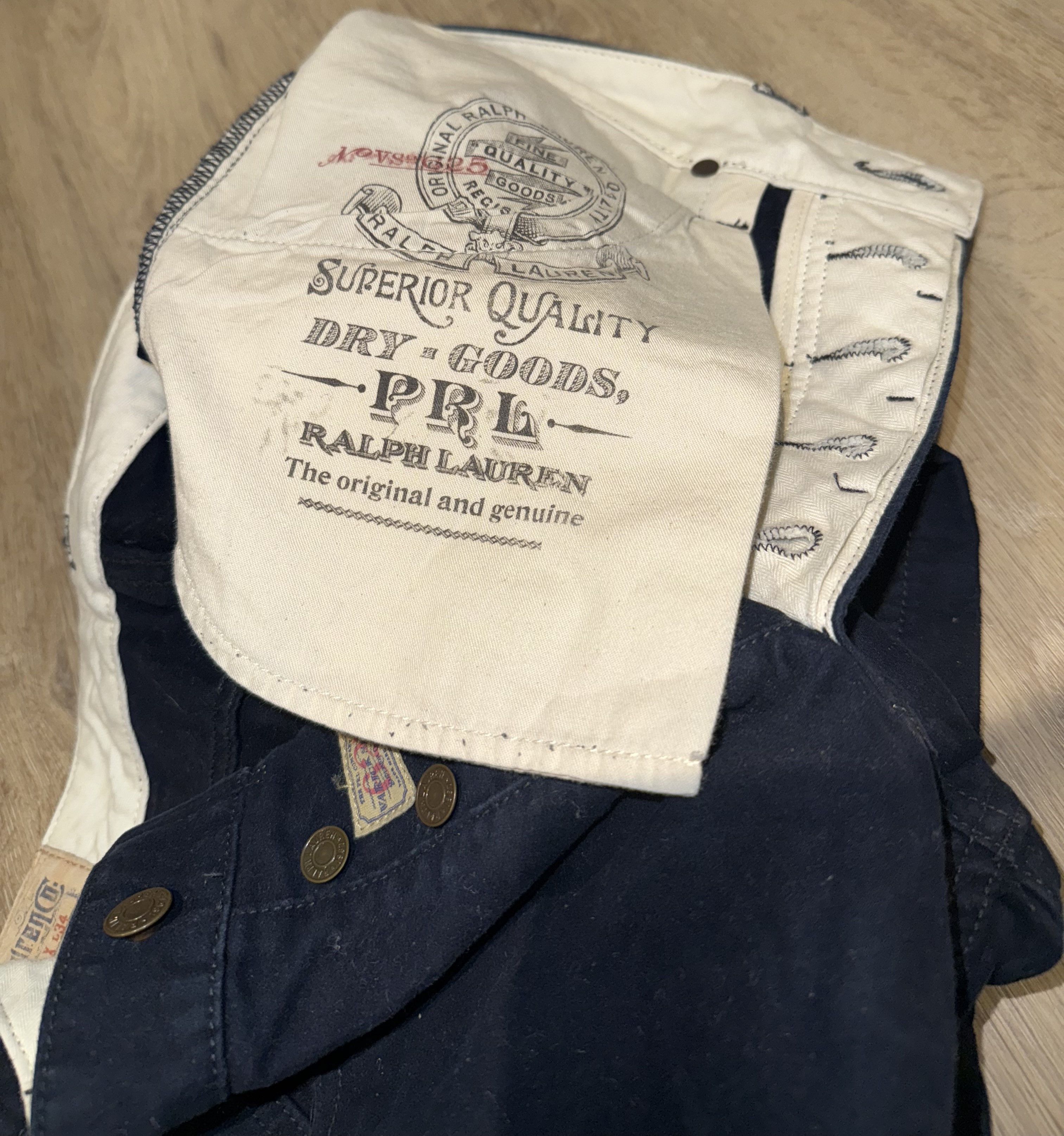 Polo Ralph Lauren Polo Ralph Lauren Varick Slim 625 Pants Blue 34x34 Size US 34 / EU 50 - 9 Thumbnail