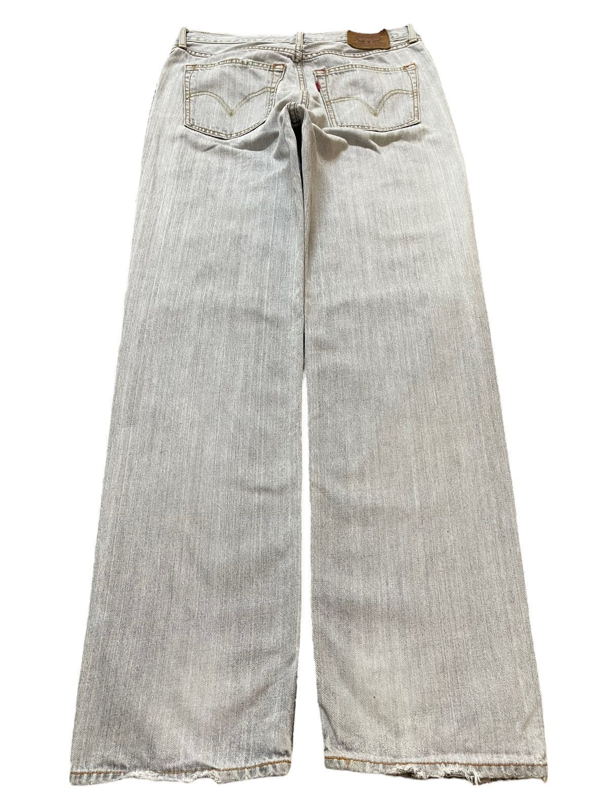 Levi's Vintage 90s Levis 702 Faded Wash Distressed Loose Jeans Size US 32 / EU 48 - 2 Thumbnail