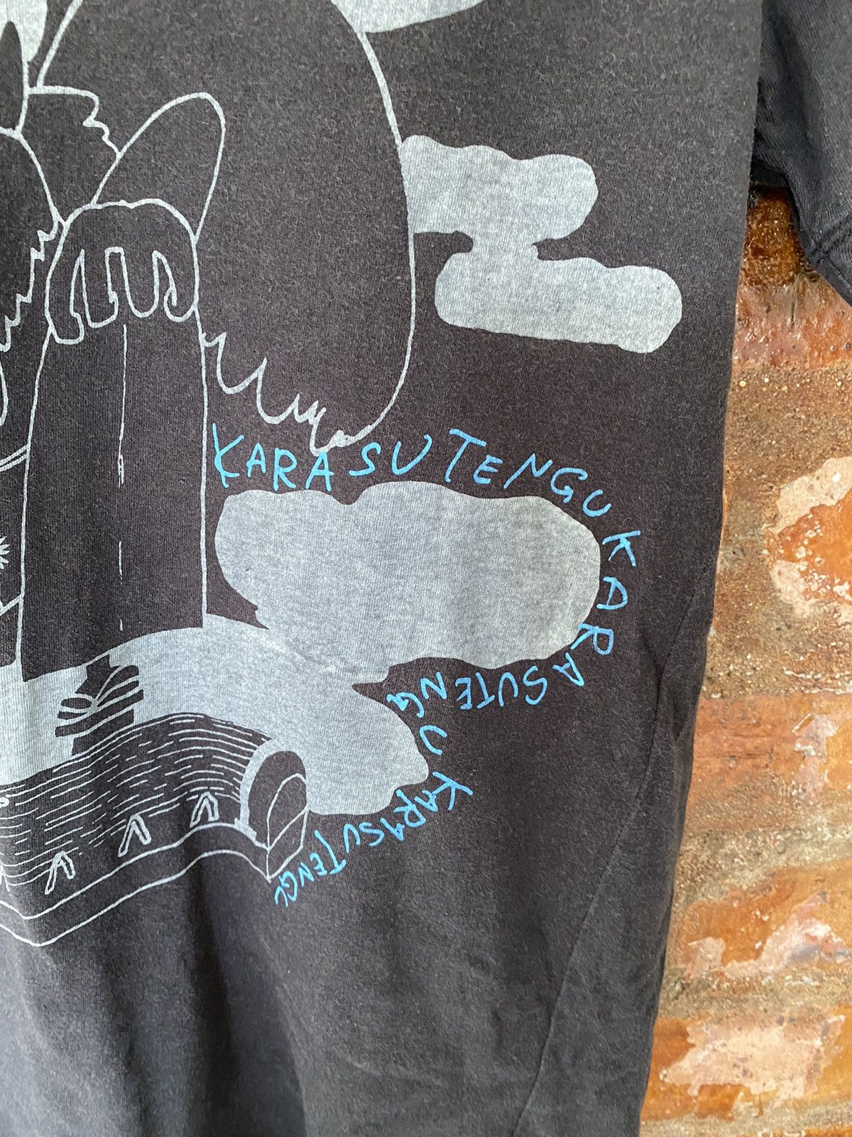 PPFM 2000s PPFM X Karasu tengu 👺 Japan tee Size US S / EU 44-46 / 1 - 5 Thumbnail