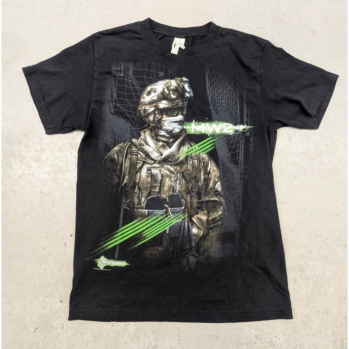2010 MW2 Modern Warfare 2 Call of Duty promo t-shirt