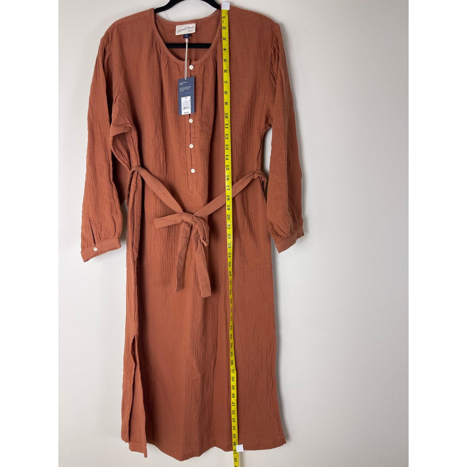 Other Women's Universal Thread Rust Balloon Sleeve Shirtdress - M Size M / US 6-8 / IT 42-44 - 7 Thumbnail