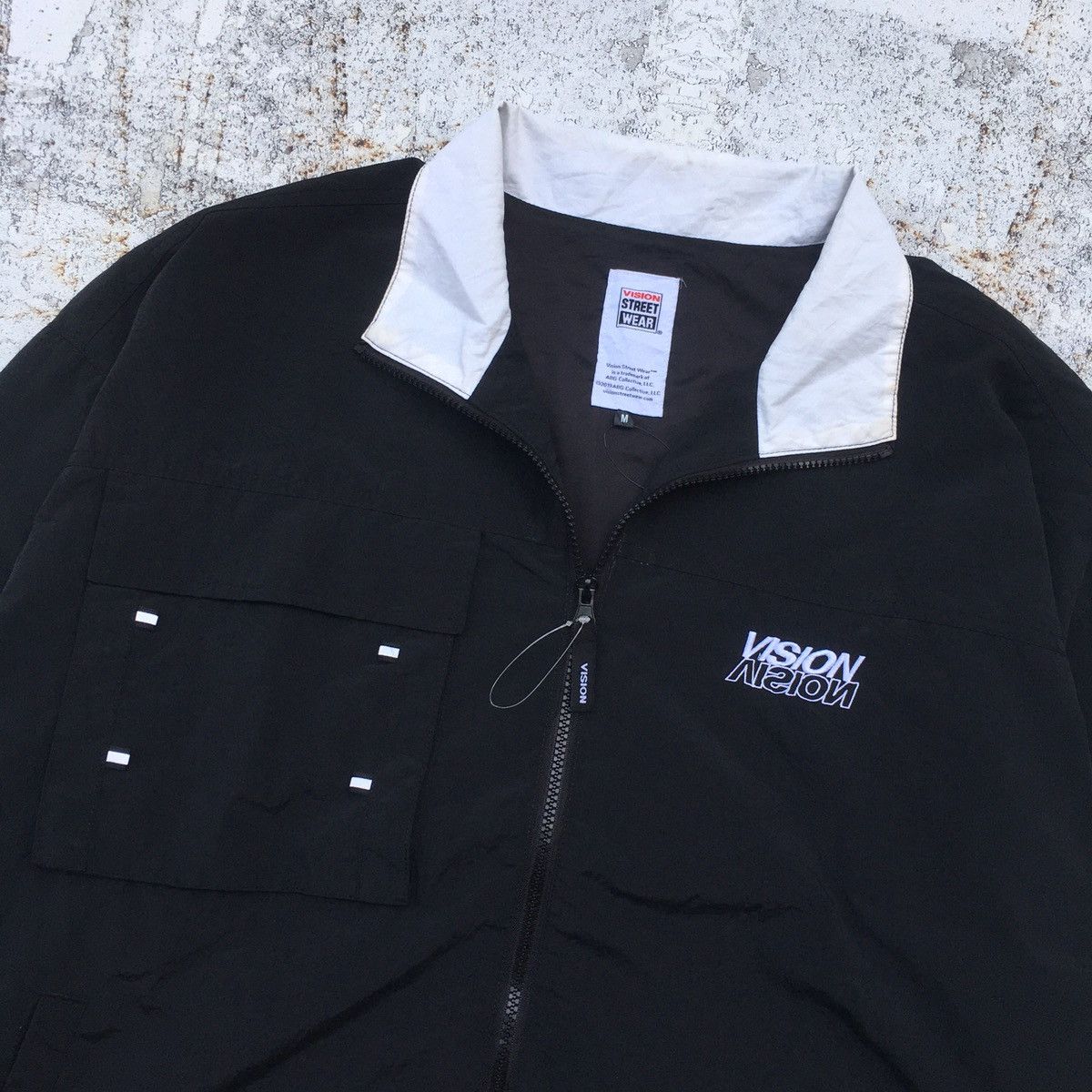 Japanese Brand × Vision Streetwear Vision Street Wear Windbreaker Jacket Size US M / EU 48-50 / 2 - 2 Thumbnail