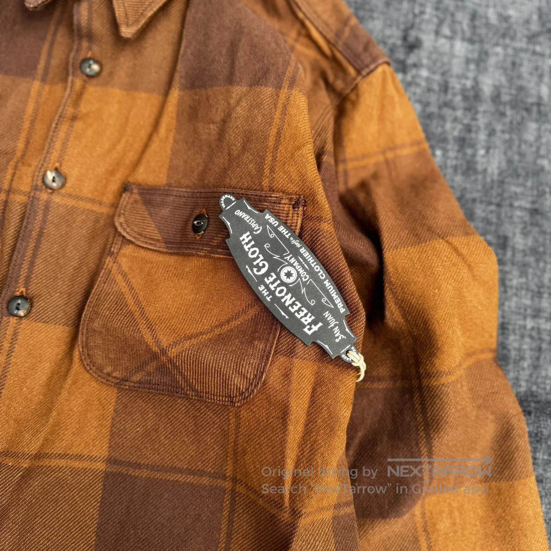 Freewheelers Freewheelers 1930s Vintage Work Shirt. Size US M / EU 48-50 / 2 - 2 Thumbnail