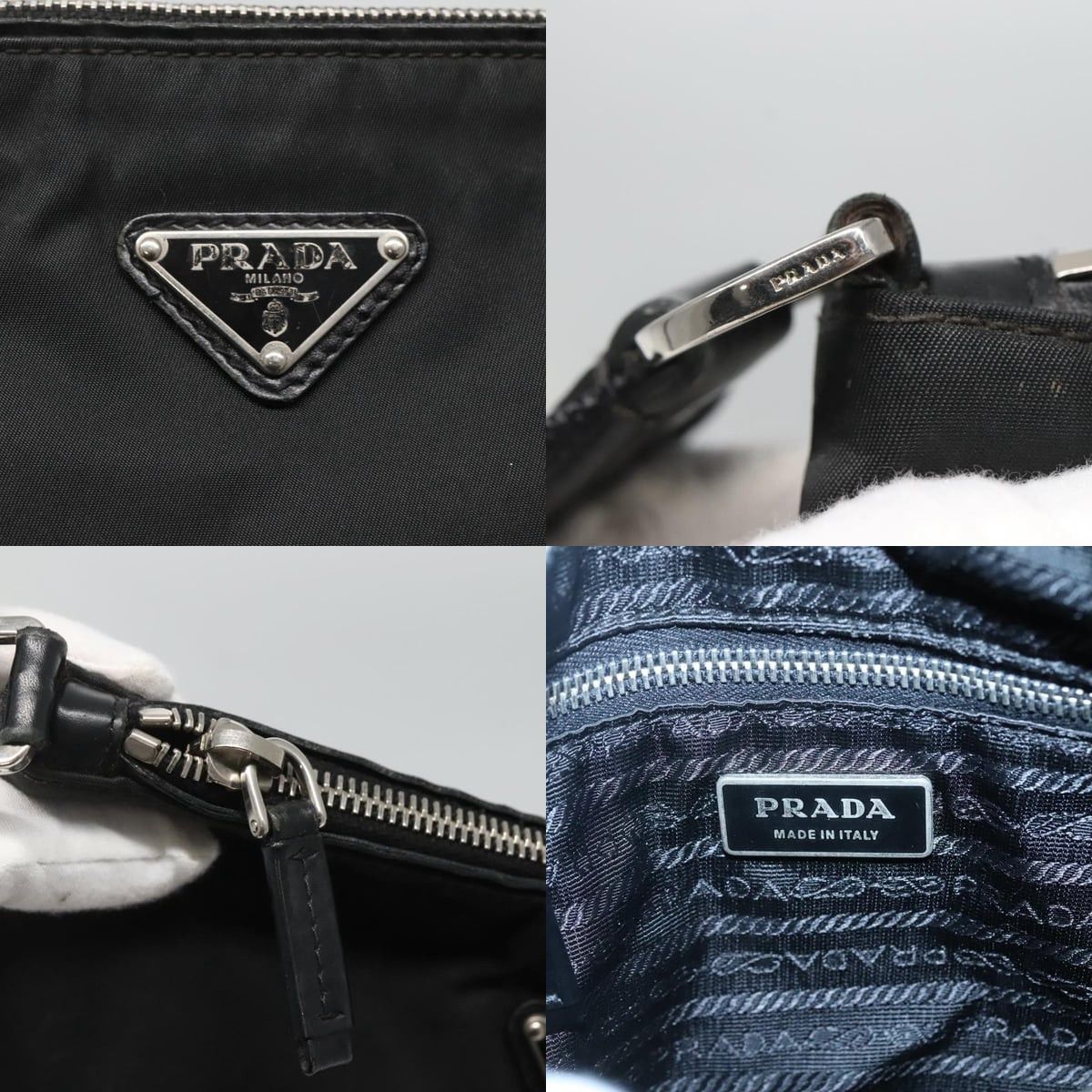 Prada PRADA Shoulder Bag Nylon Black Size ONE SIZE - 11 Thumbnail