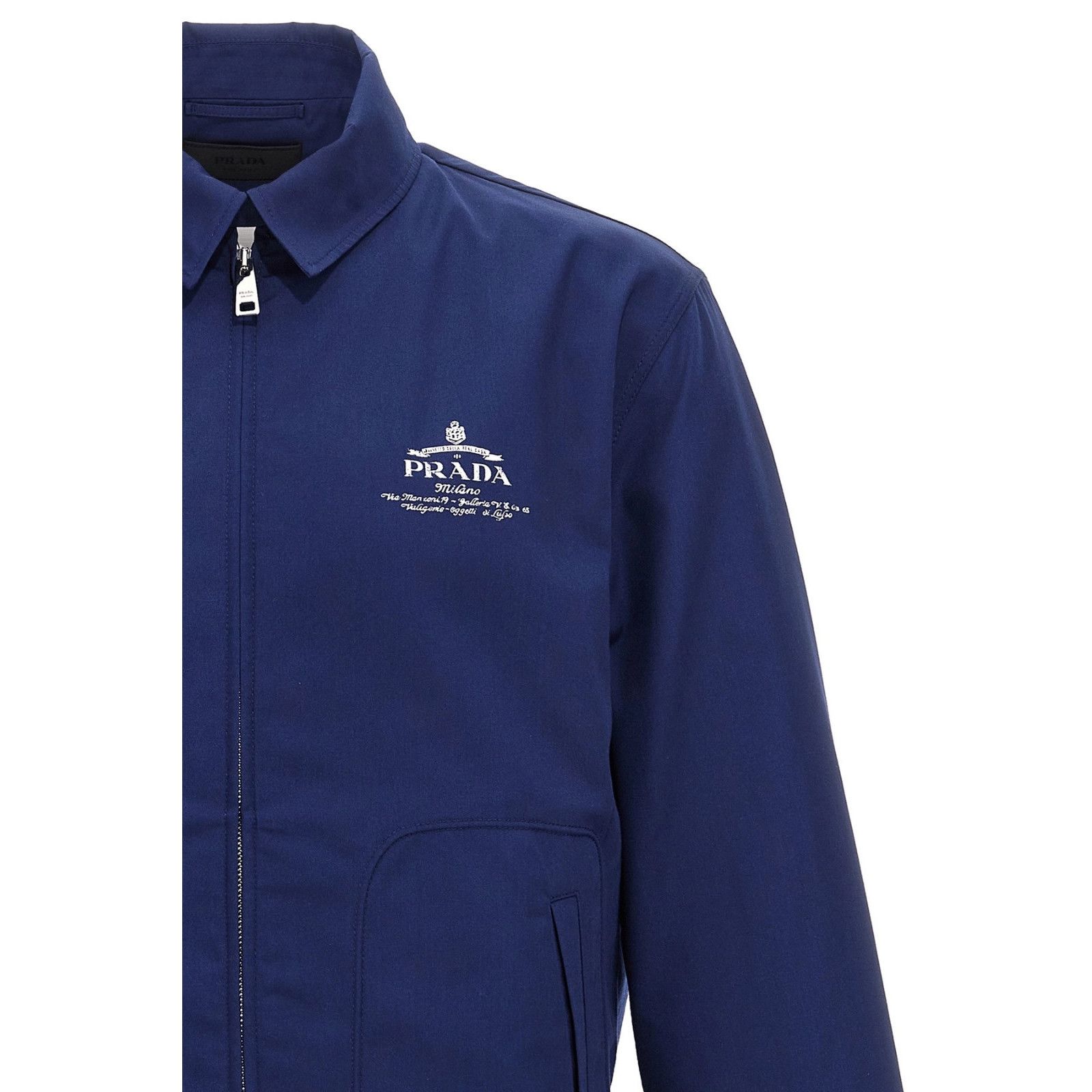 Prada PRADA Divisa Blue Jacket New & Authentic (Men's size:XL;) Size US XL / EU 56 / 4 - 3 Thumbnail