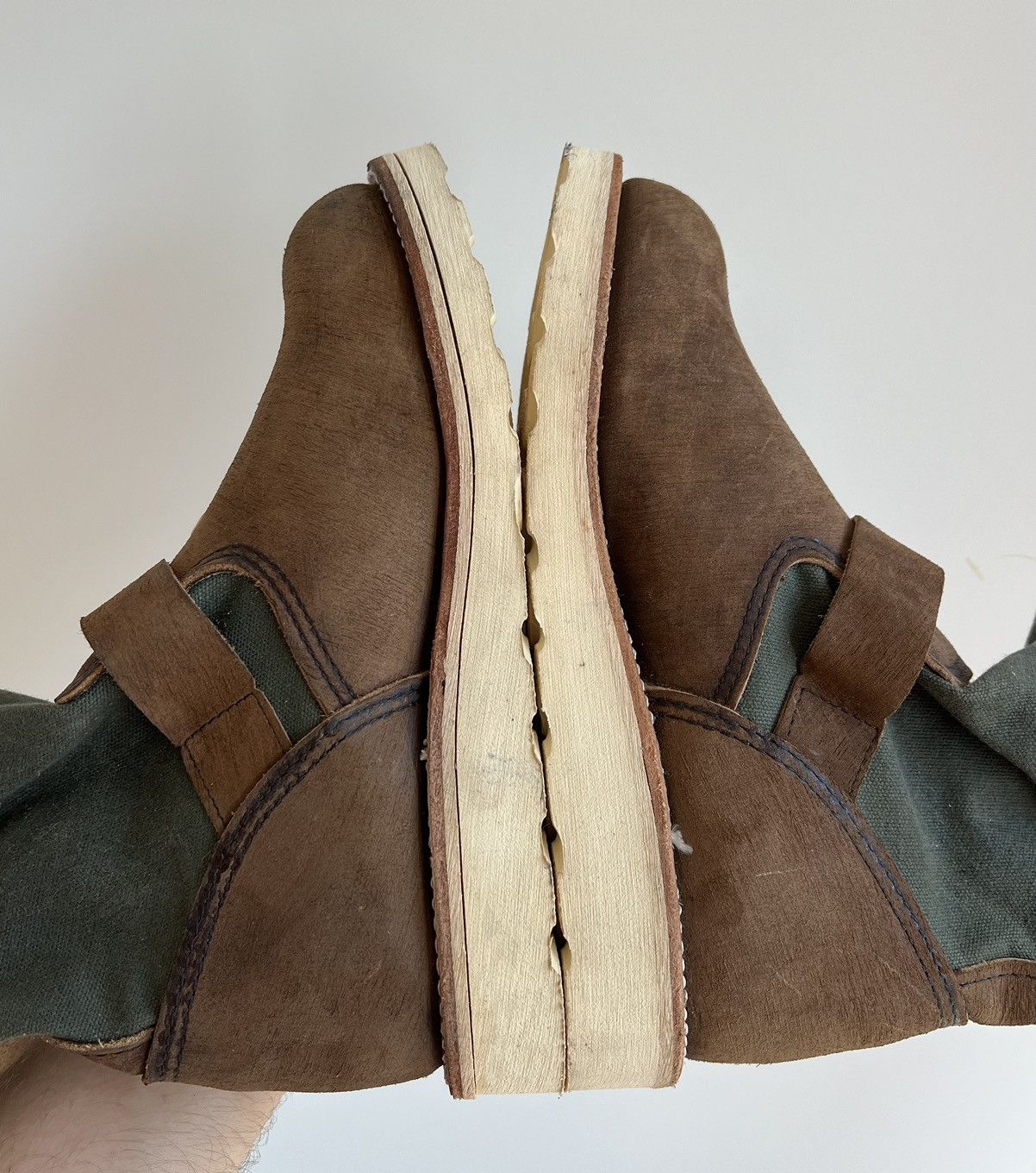 Red Wing × Vintage Vintage Red Wing 2980 Suede Brown Boots Shoes Size US 5 / EU 37 - 9 Thumbnail