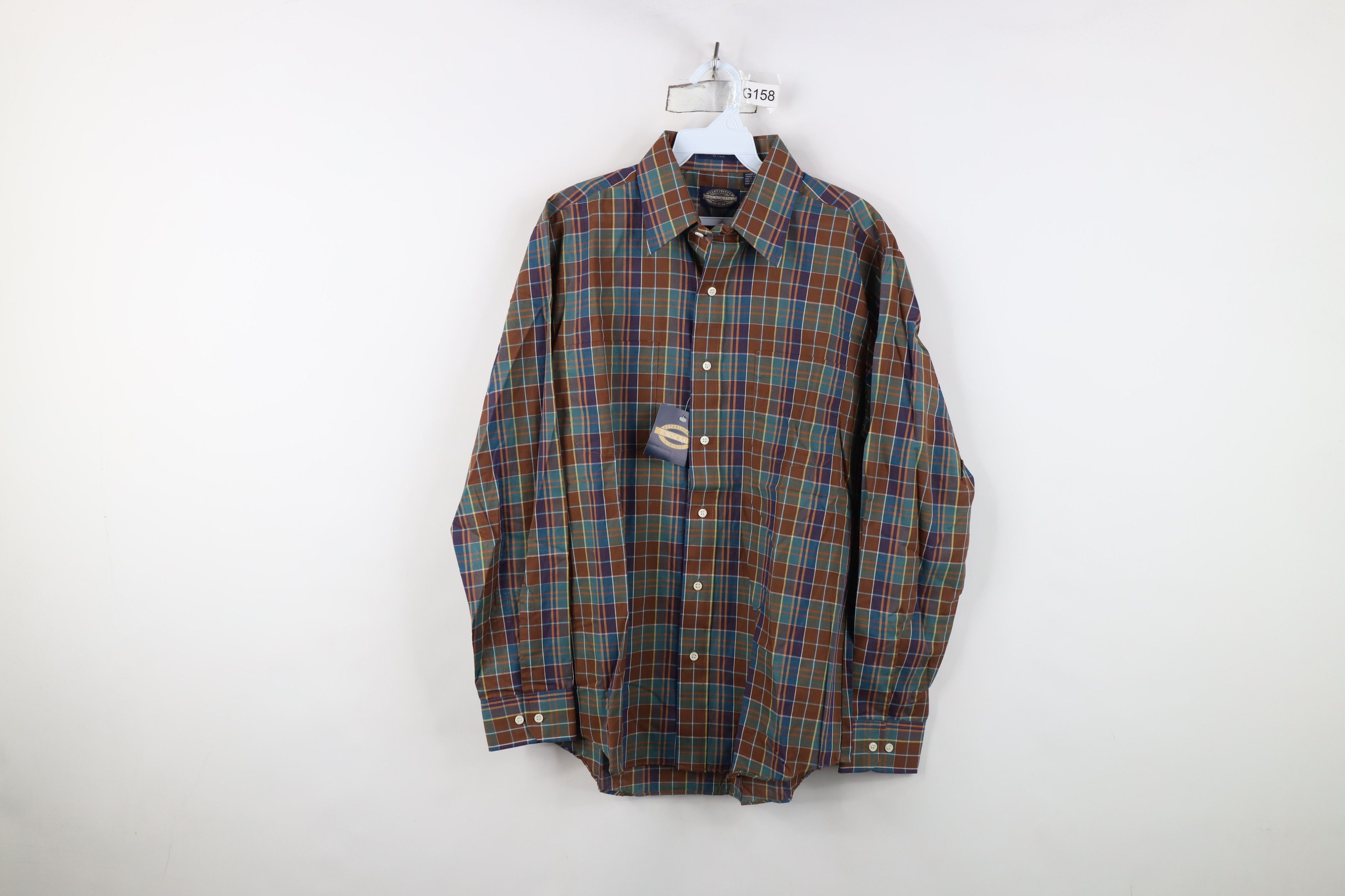 Vintage Vintage 70s 80s Streetwear Madras Collared Button Shirt Size US M / EU 48-50 / 2 - 1 Thumbnail