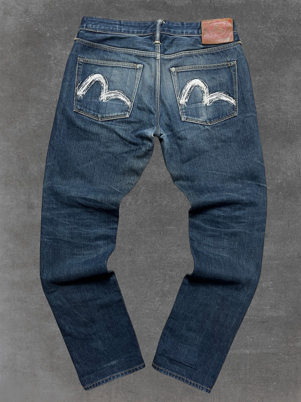 Evisu Evisu Embroidered Seagull Selvedge Denim Jeans Size US 32 / EU 48 - 1 Thumbnail