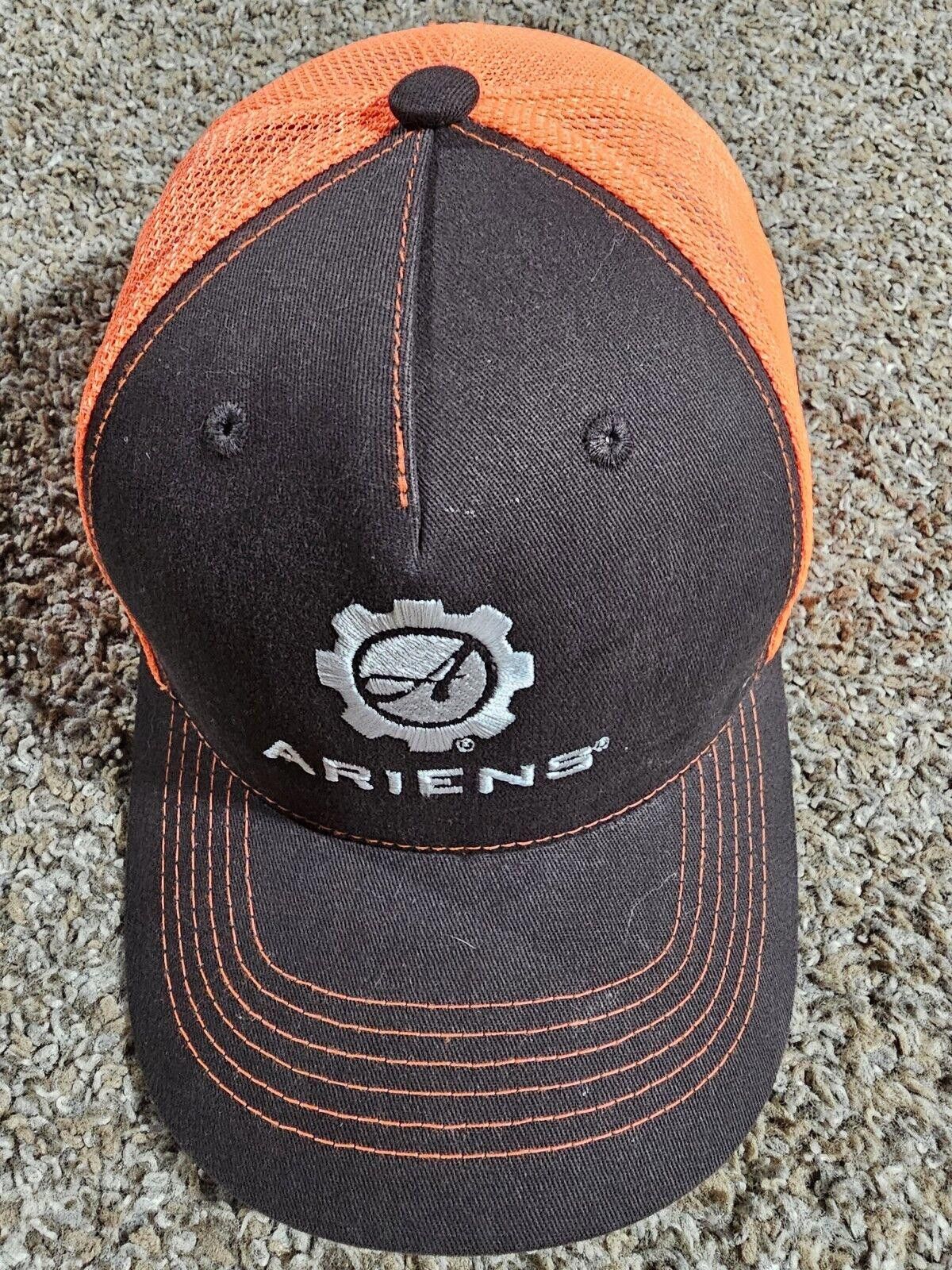 Designer Ariens orange mesh snapback Hitwear hat Size ONE SIZE - 2 Thumbnail