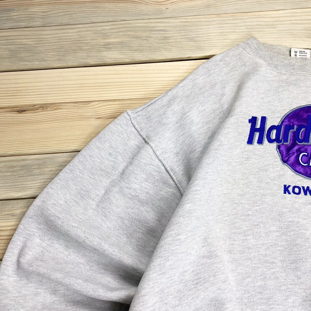 Hard Rock Cafe × Vintage 🎸Hard Rock Cafe🎸 Vintage boxy fit Sweatshirt Kowloon Size US XL / EU 56 / 4 - 5 Thumbnail