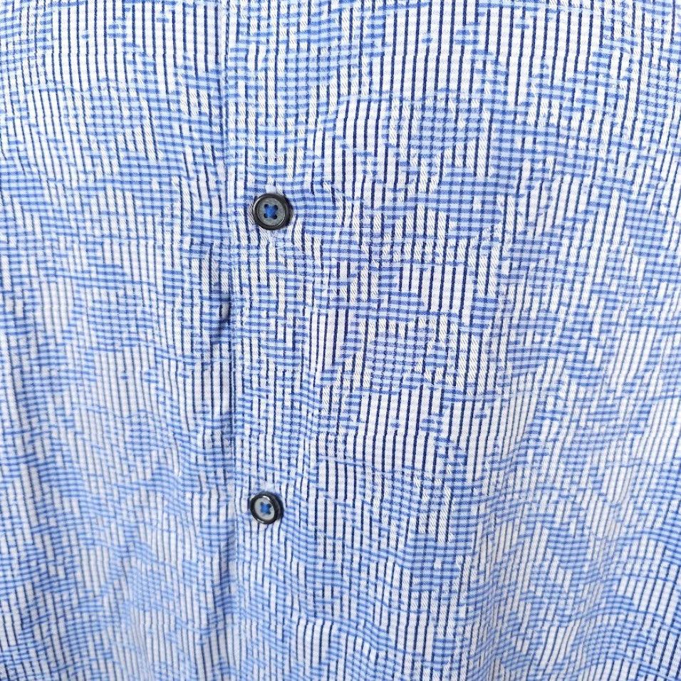 Robert Graham Robert Graham Shirt Mens 4XL Blue Electric Slide Classic Fit Shirt Size US XXL / EU 58 / 5 - 3 Thumbnail