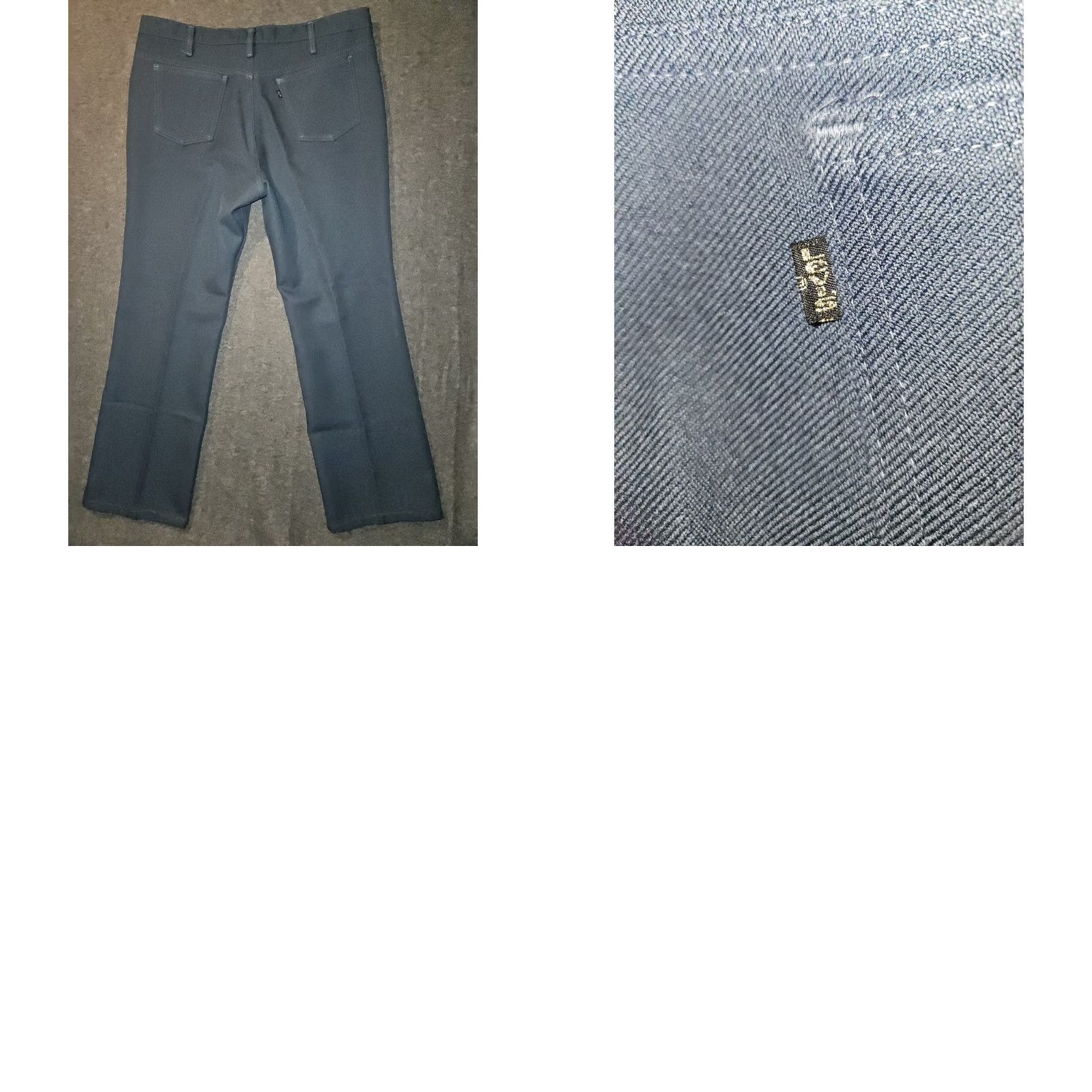 Levi's VINTAGE Levi's Pants Men 40x30 Black High Rise Retro 80's Dress Pants Straight Inseam 29 Mens Size US 40 / EU 56 - 8 Thumbnail