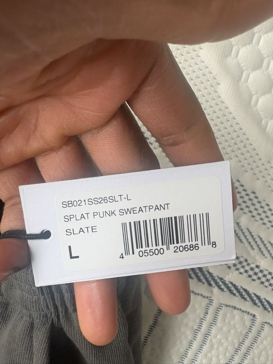 Sp5der SP5DER SLAT Punk Sweatpants “Slate” Size US 34 / EU 50 - 11 Thumbnail