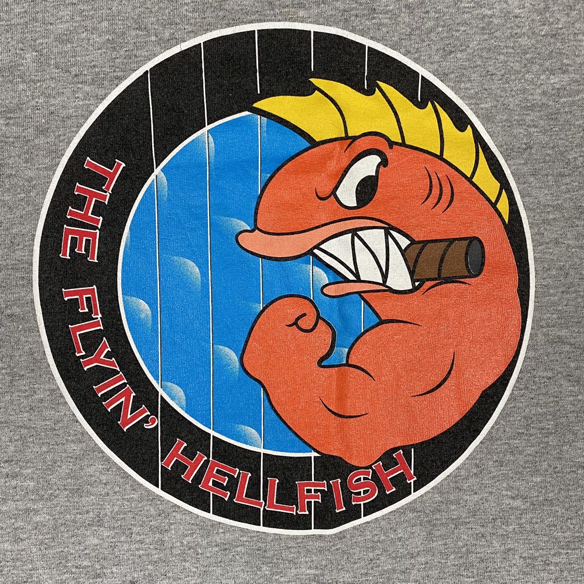 The Simpsons × Vintage VINTAGE THE FLYIN' HELLFISH CARTOON TEE Size US XXL / EU 58 / 5 - 3 Thumbnail