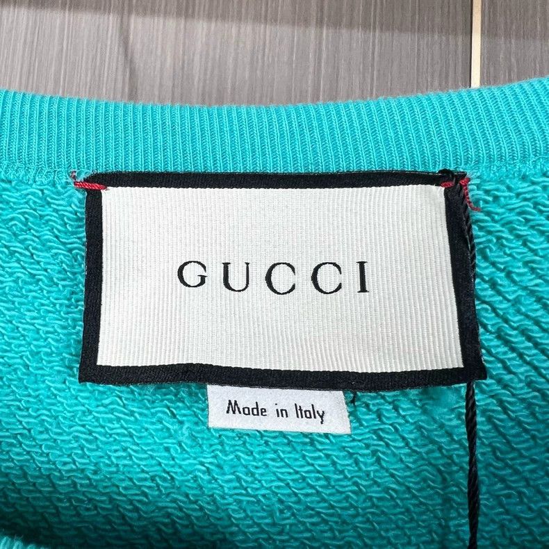 Gucci Gucci Double G printed letter sweatshirt 2504-Nextarrow Size US L / EU 52-54 / 3 - 6 Thumbnail