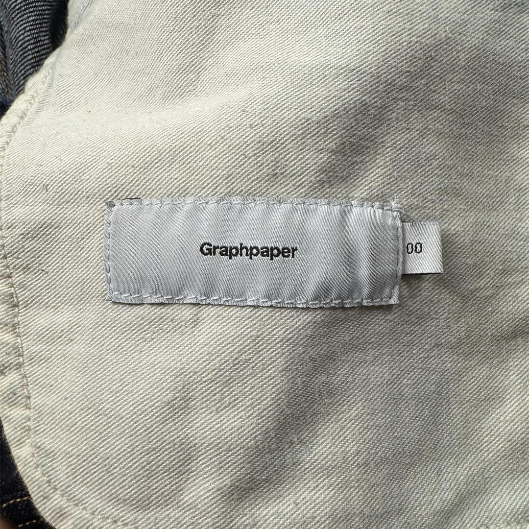 Graphpaper Graphpaper High-Waisted Denim Pants Indigo Blue (S) Size 26" / US 2 / IT 38 - 5 Thumbnail