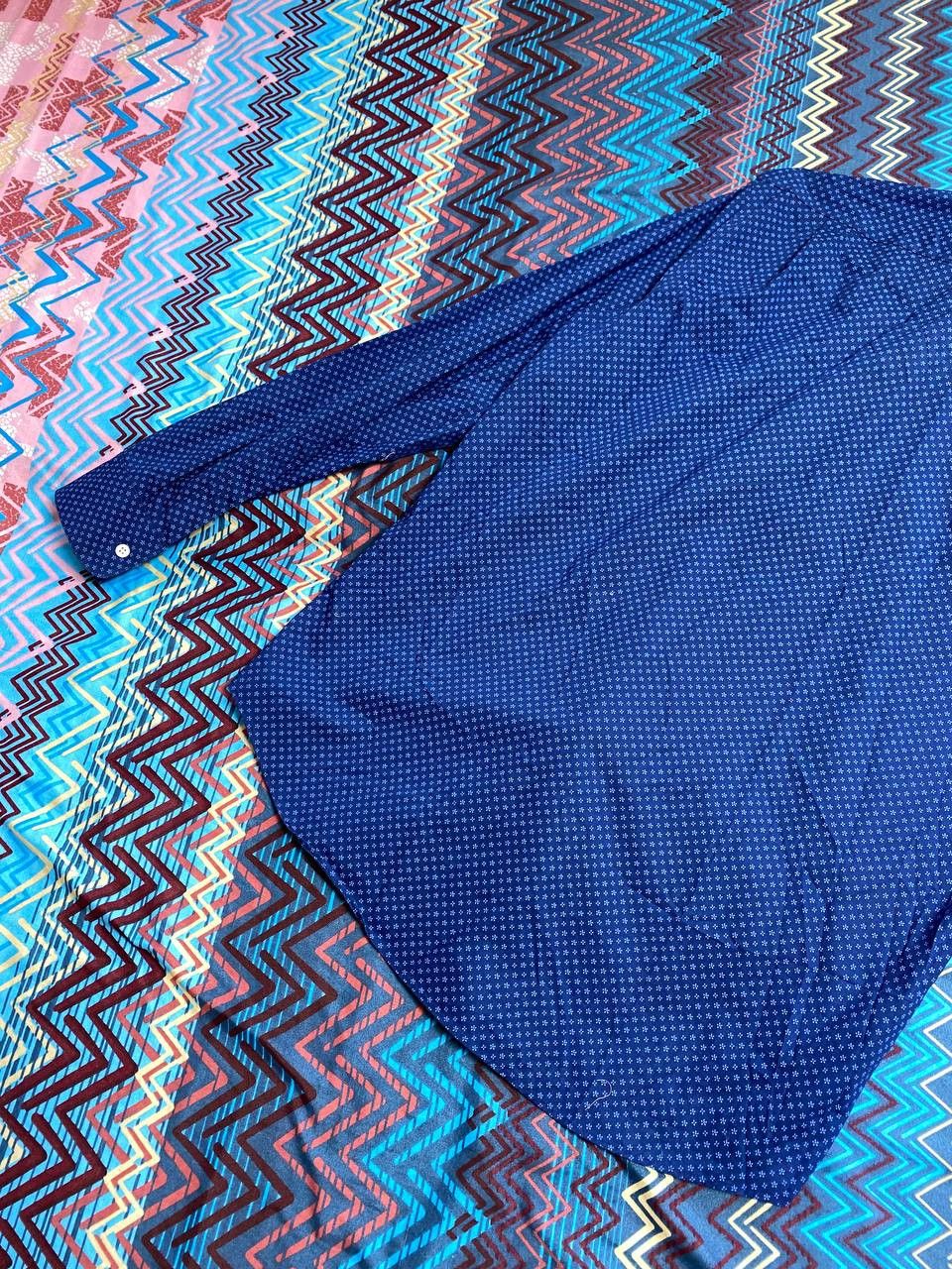 Polo Ralph Lauren × Vintage RALPH LAUREN Long Sleeve Blue Shirt Size US M / EU 48-50 / 2 - 16 Thumbnail