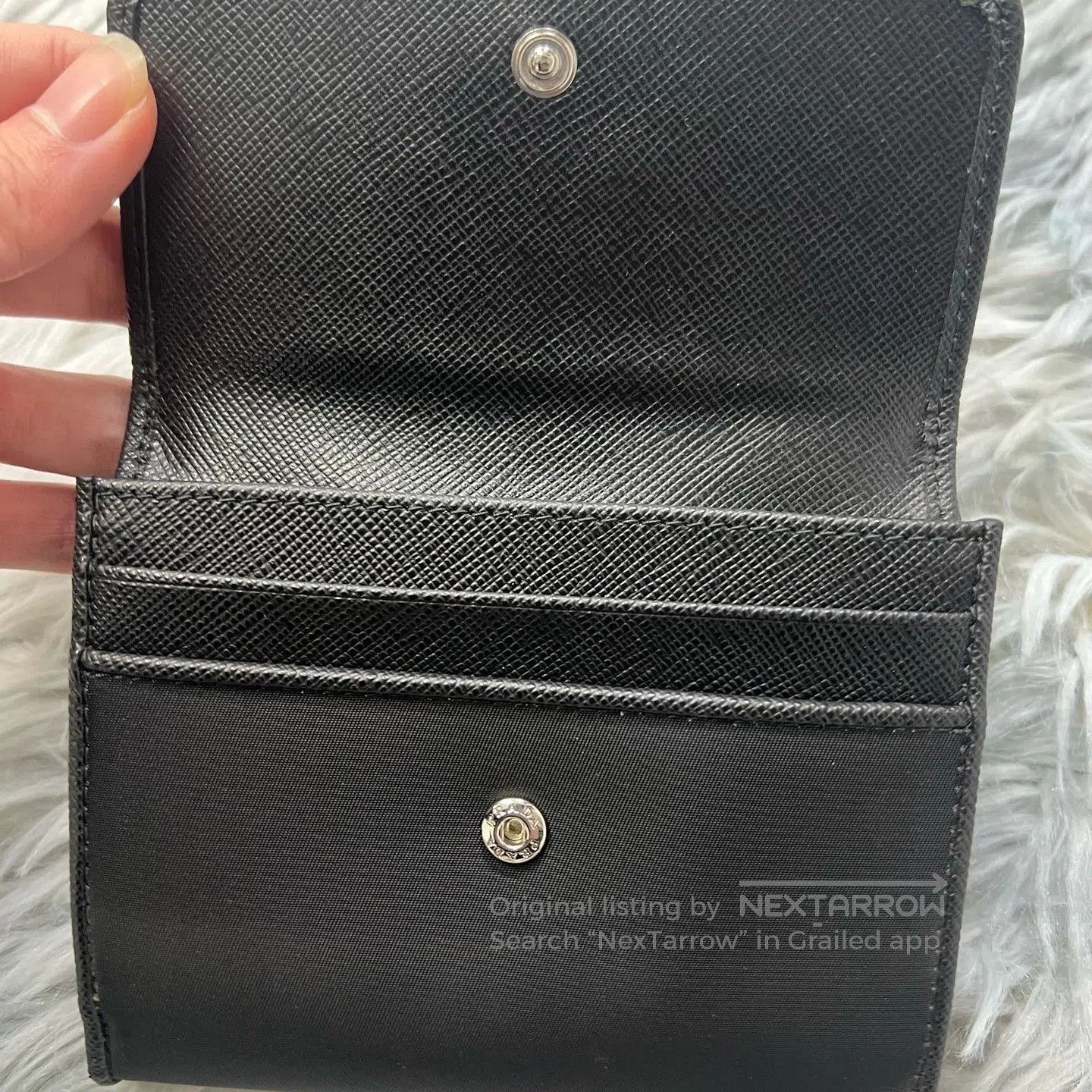 Prada Prada Triangle Logo Wallet. Size ONE SIZE - 5 Thumbnail