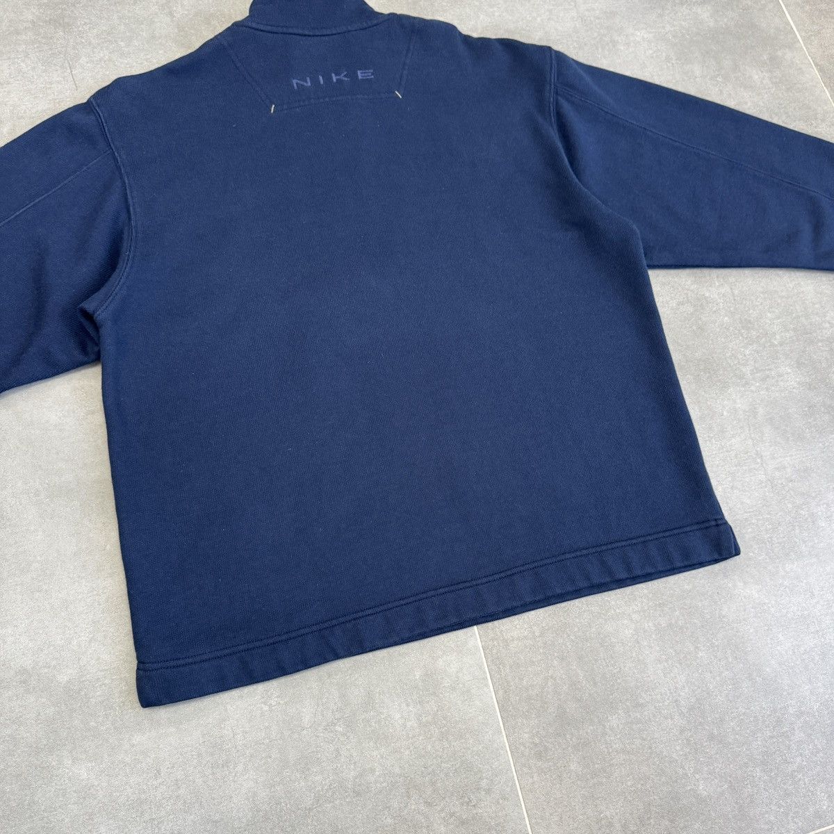 Nike Vintage Nike 1/3 Zip Pullover Sweatshirt Embroidered Logo Size US S / EU 44-46 / 1 - 19 Thumbnail